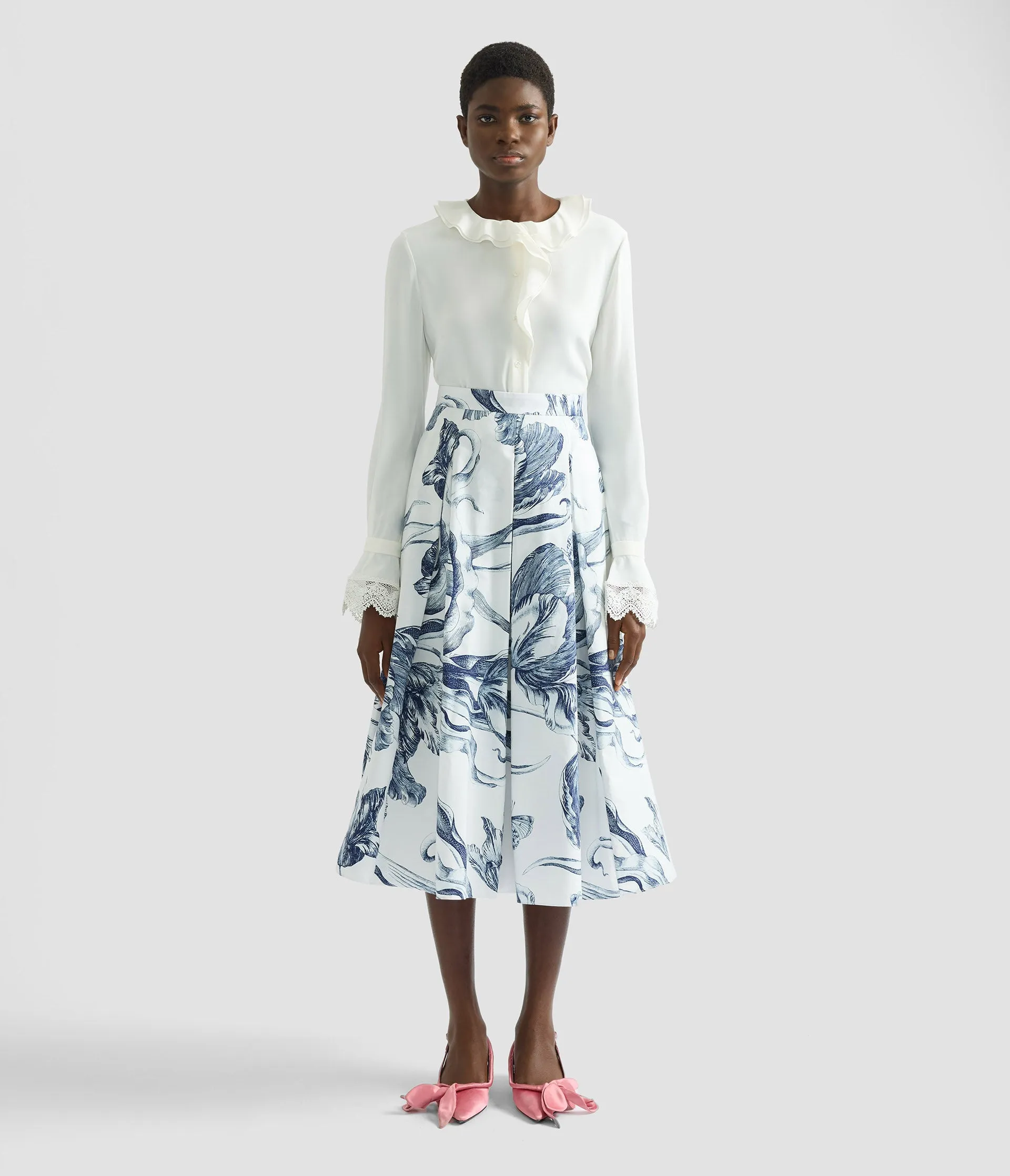 Cady Long Sleeve Shirt sold by ERDEM product image thumbnail 4