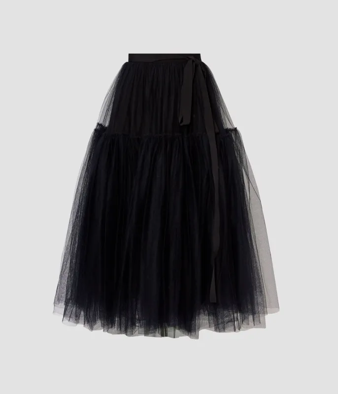 Tulle Full Midi Skirt made by ERDEM