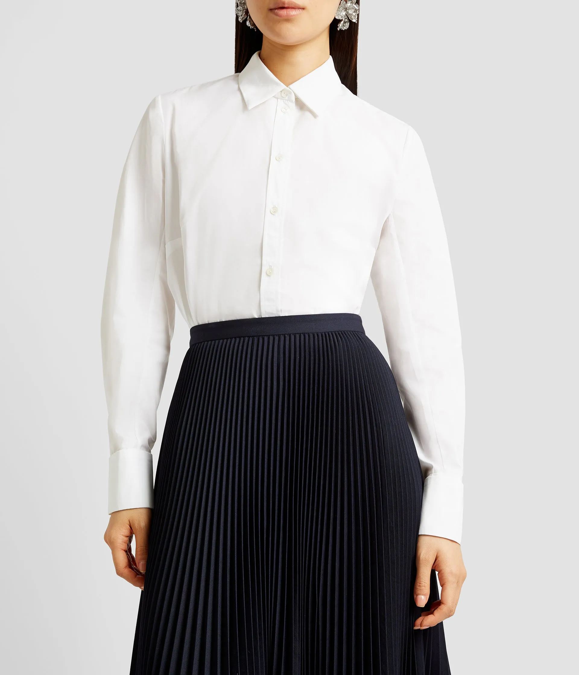 Pleated Midi Skirt sold by ERDEM product image thumbnail 5