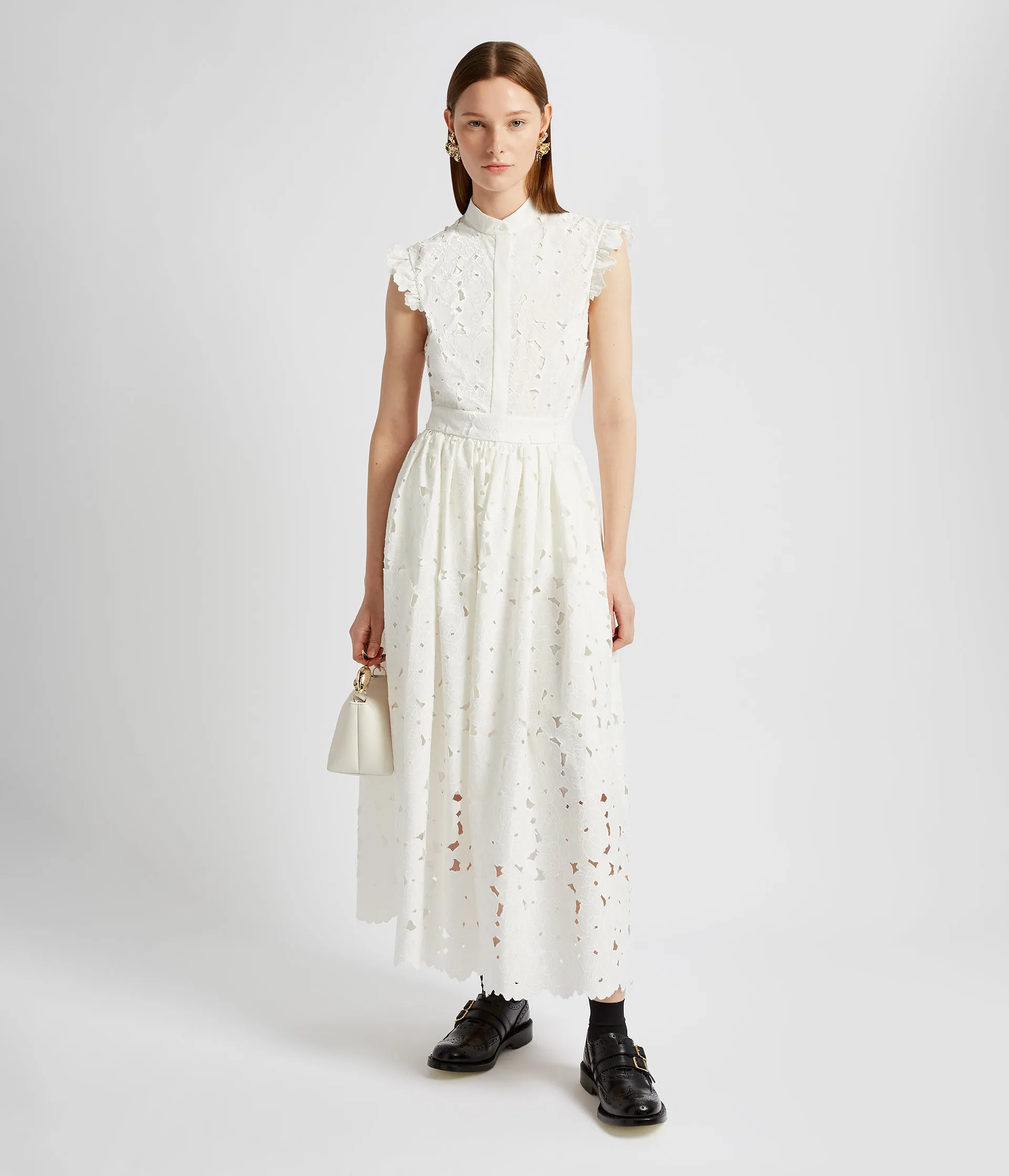 Gathered Midi Skirt sold by ERDEM product image thumbnail 2