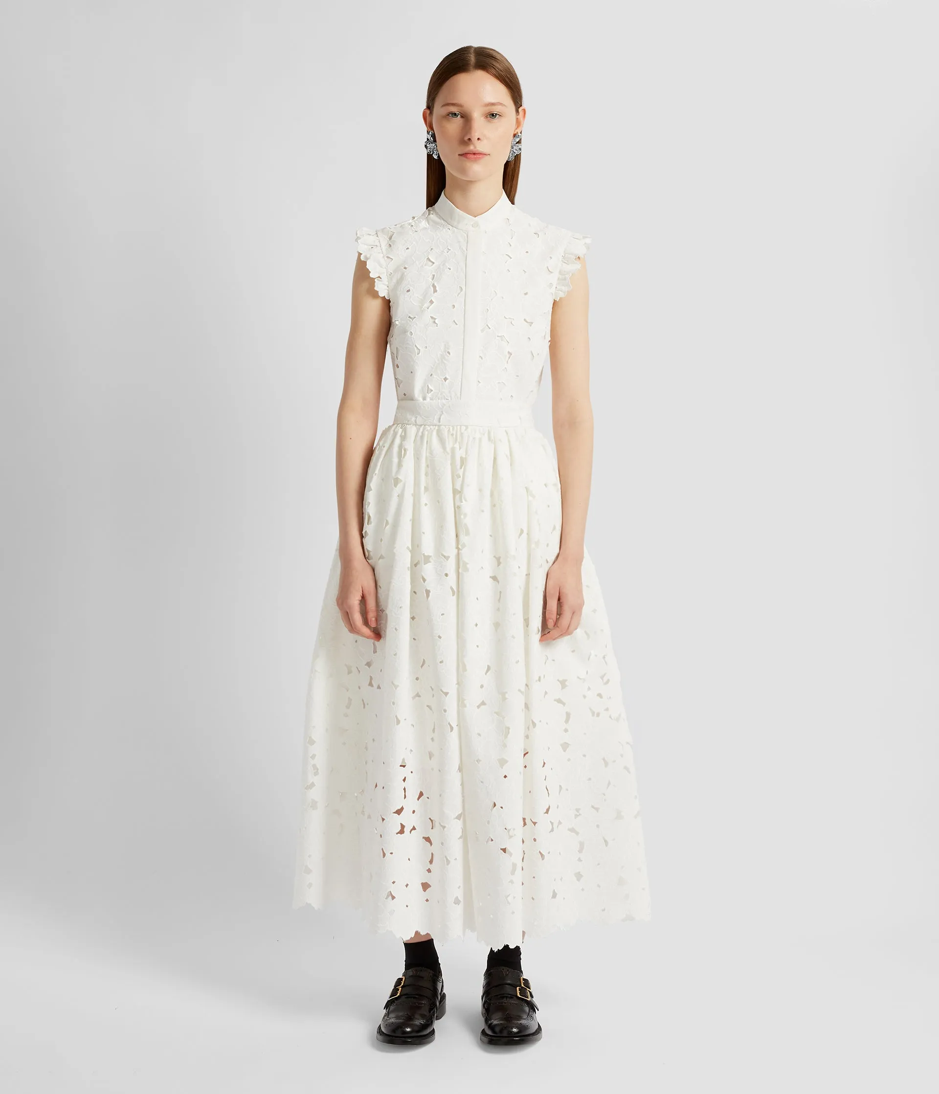 Gathered Midi Skirt sold by ERDEM product image thumbnail 5