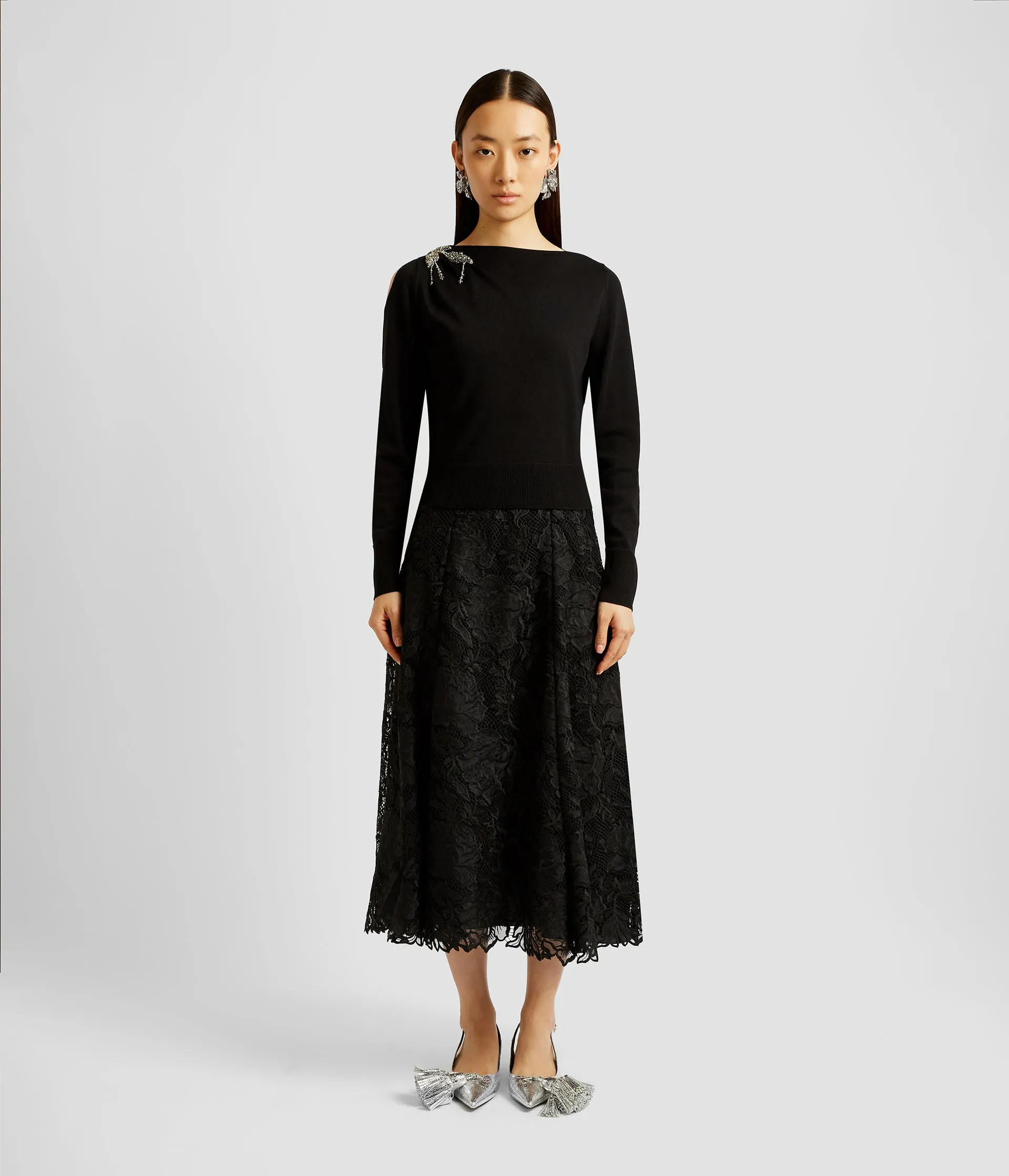 Cropped Jumper sold by ERDEM product image thumbnail 4