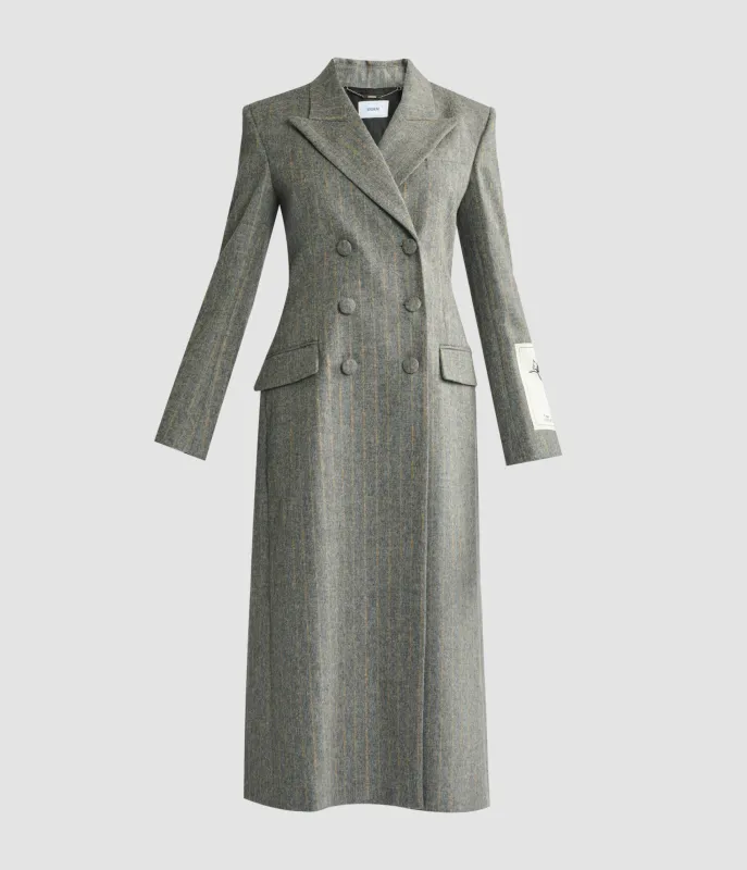Pinstripe Tailored Coat sold by ERDEM
