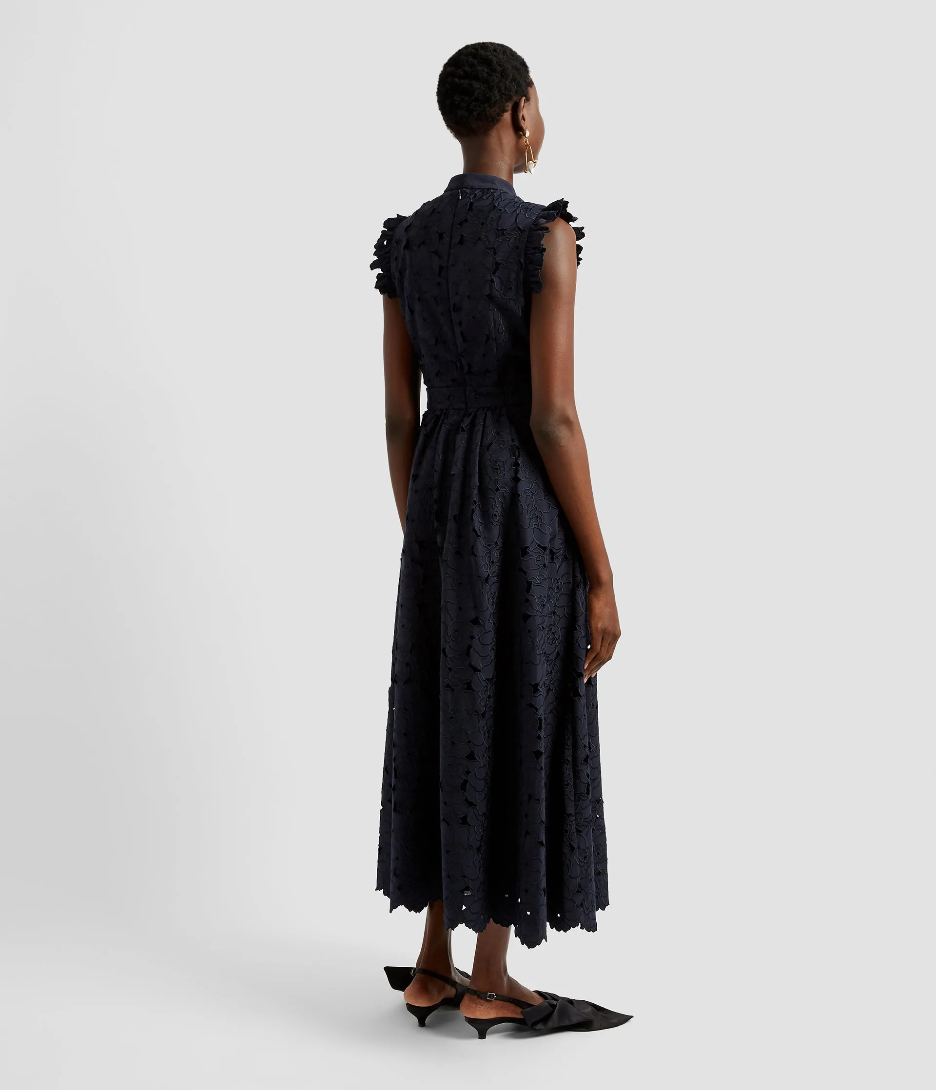 Sleeveless Midi Dress sold by ERDEM product image thumbnail 3