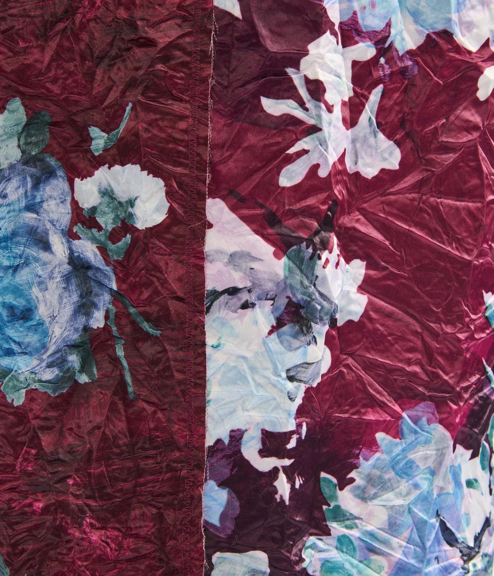 Floral Print Textured Satin Pencil Skirt sold by ERDEM product image thumbnail 5