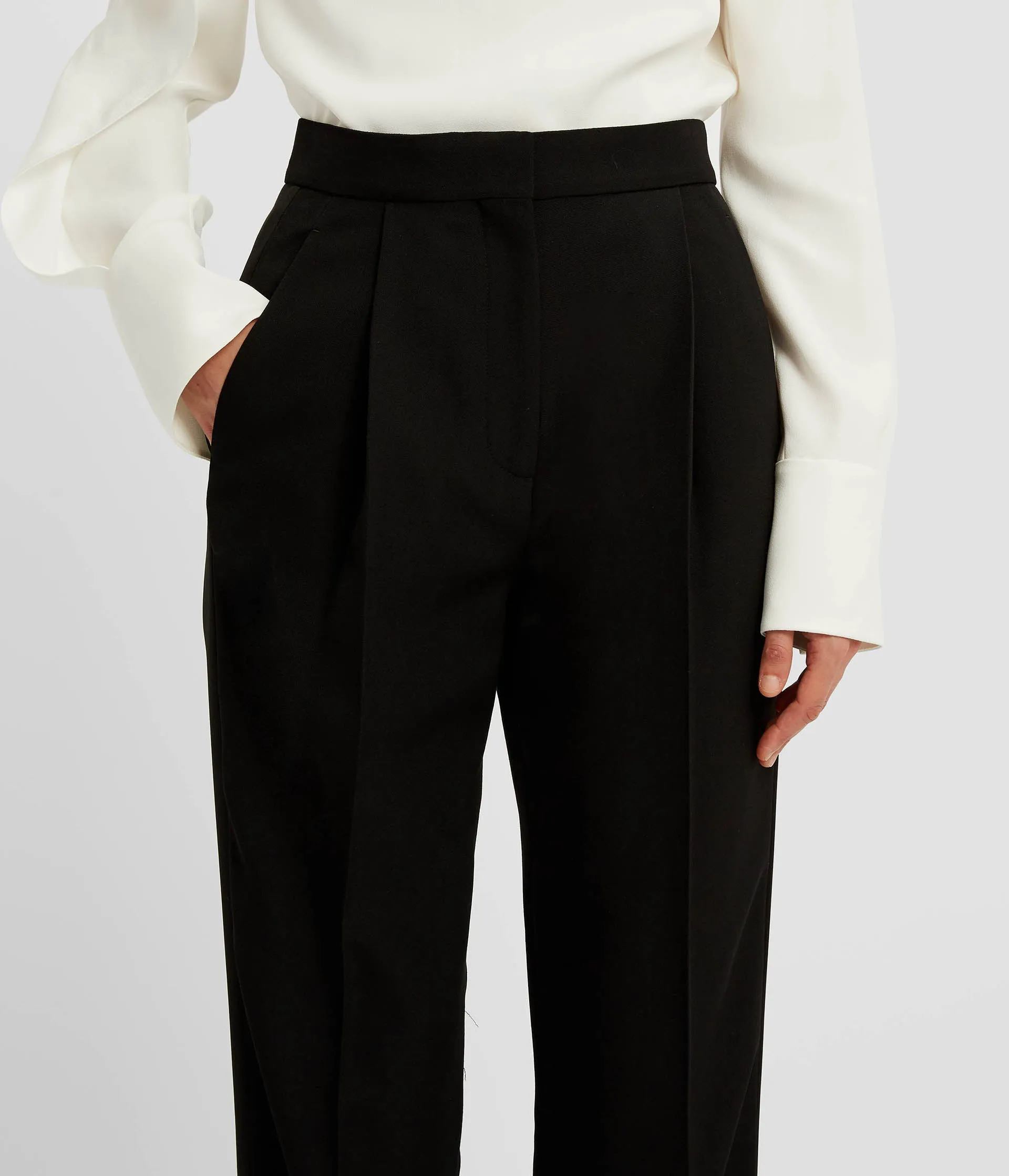 Grain De Poudre Tailored Trousers sold by ERDEM product image thumbnail 4