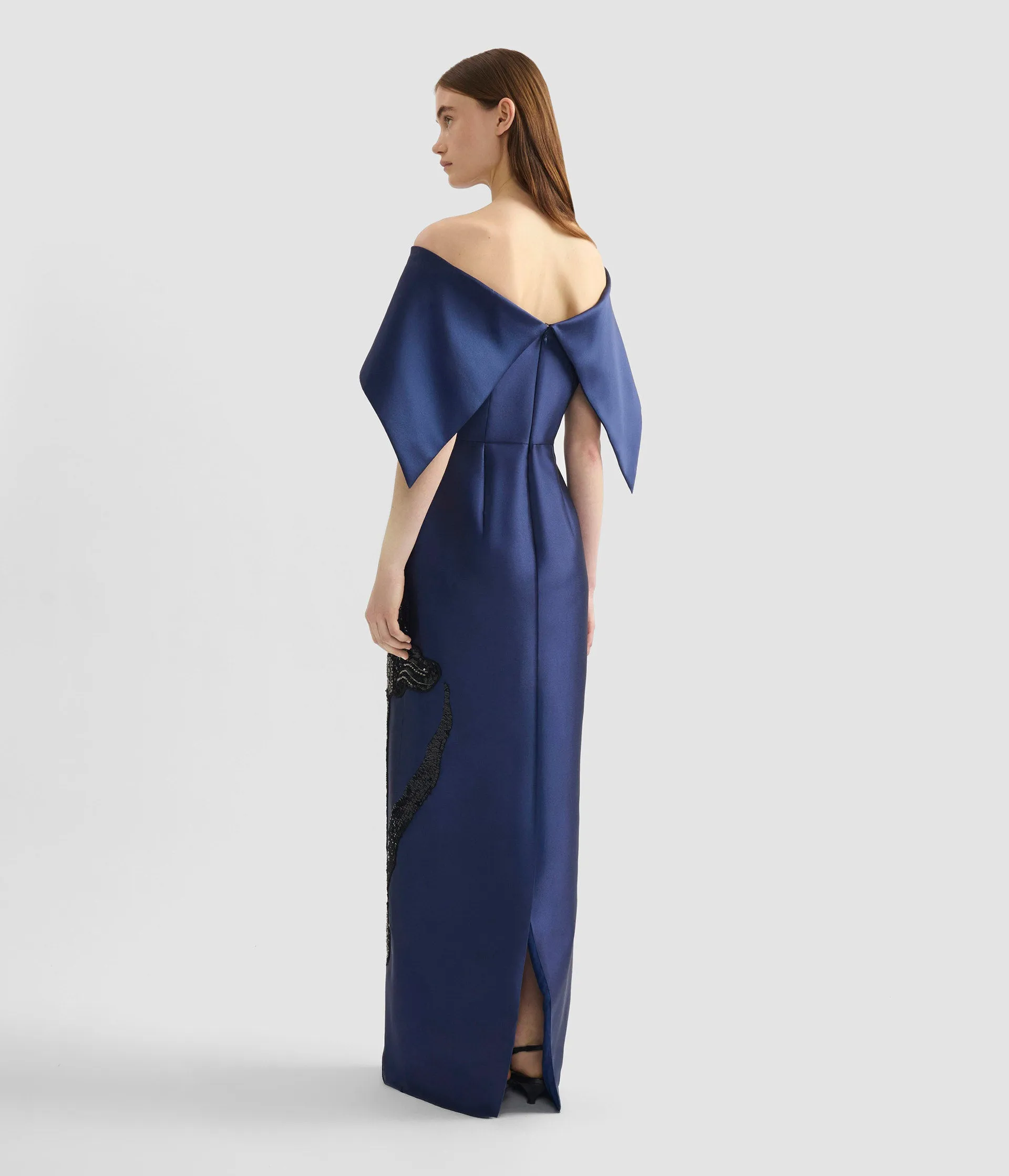 Embellished Mikado Off-The-Shoulder Gown sold by ERDEM product image thumbnail 3