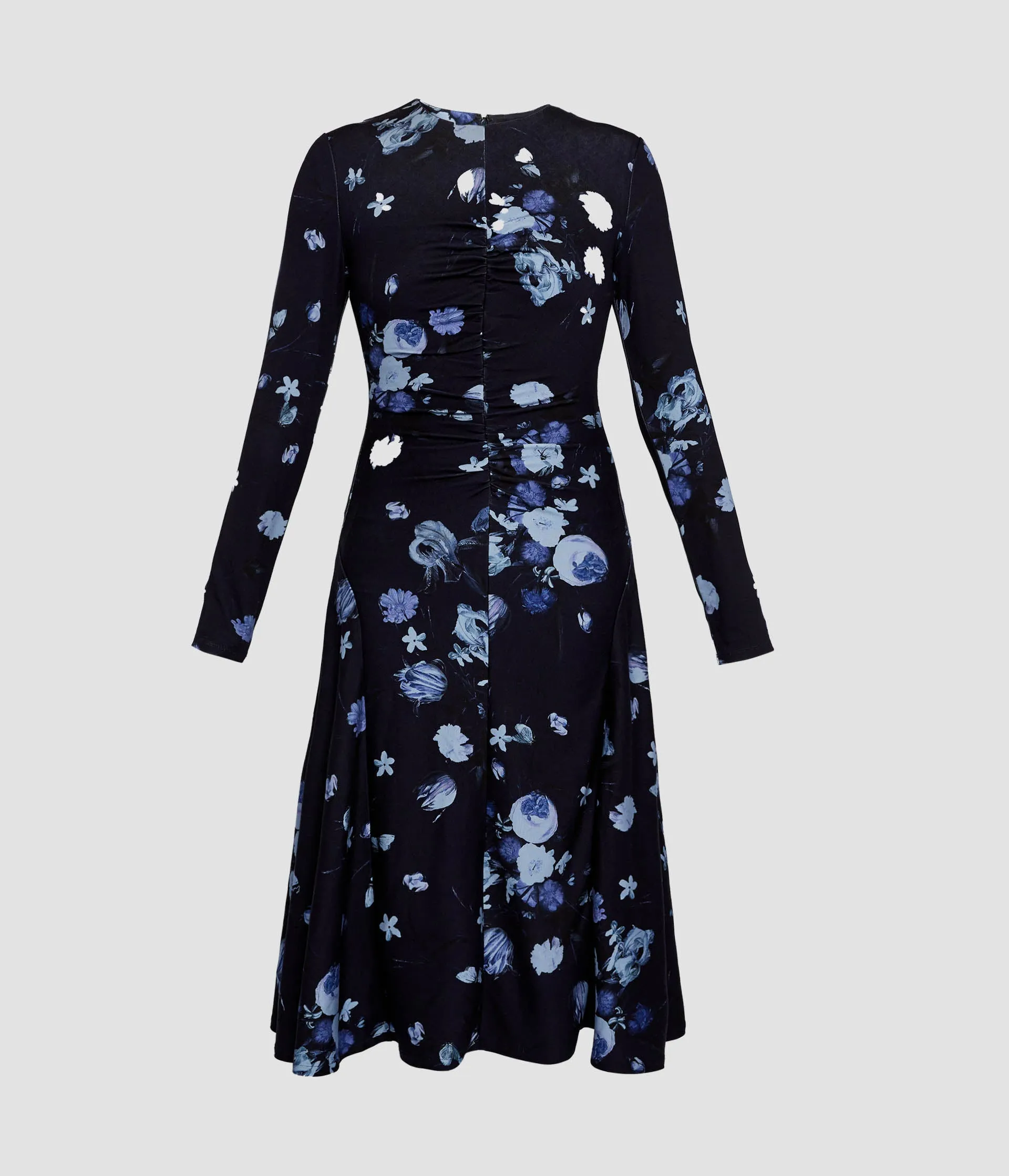 Floral Print Ponte Jersey Long Sleeve Midi Dress sold by ERDEM
