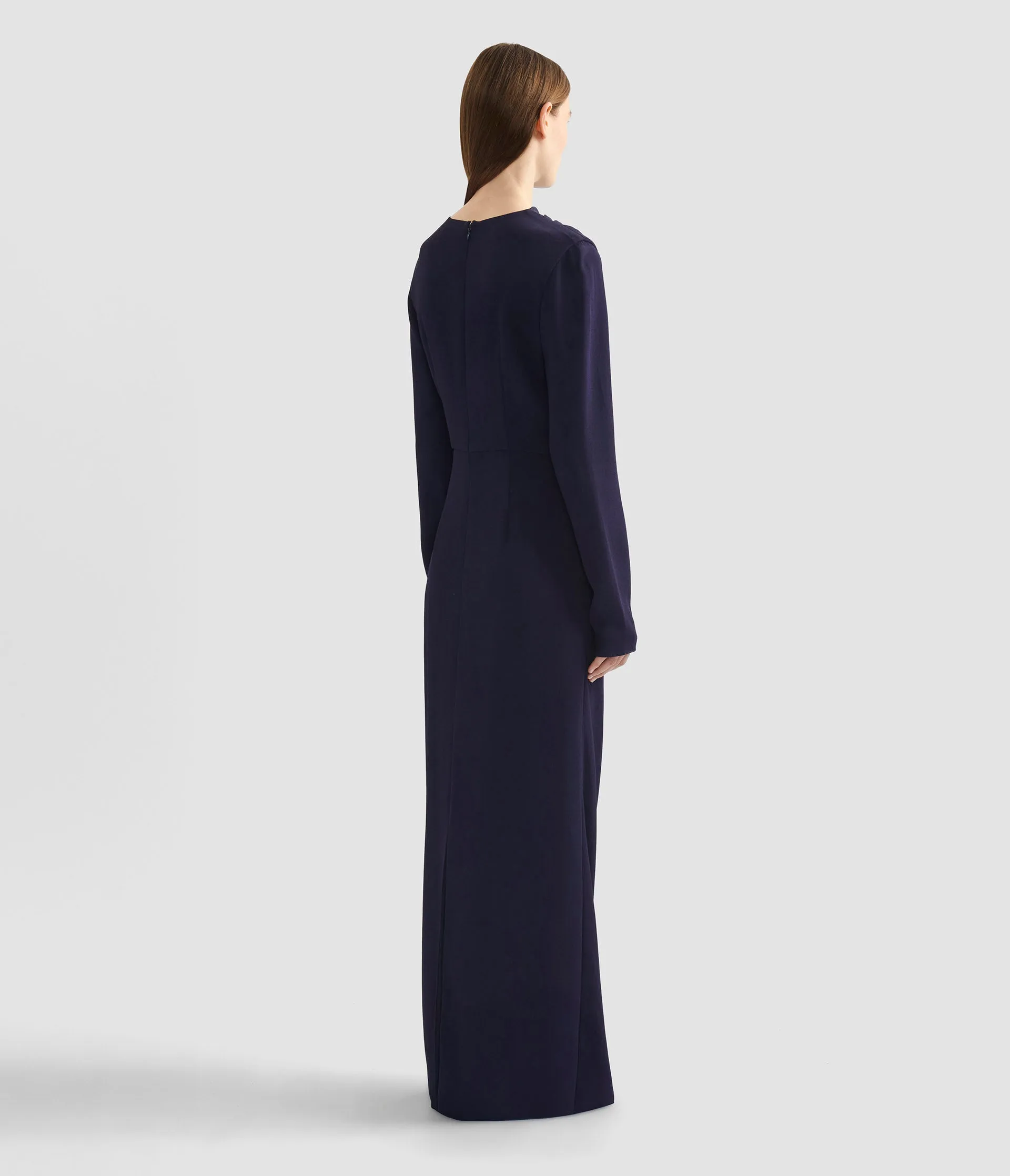 Embellished Sable Long Sleeve Gown sold by ERDEM product image thumbnail 3