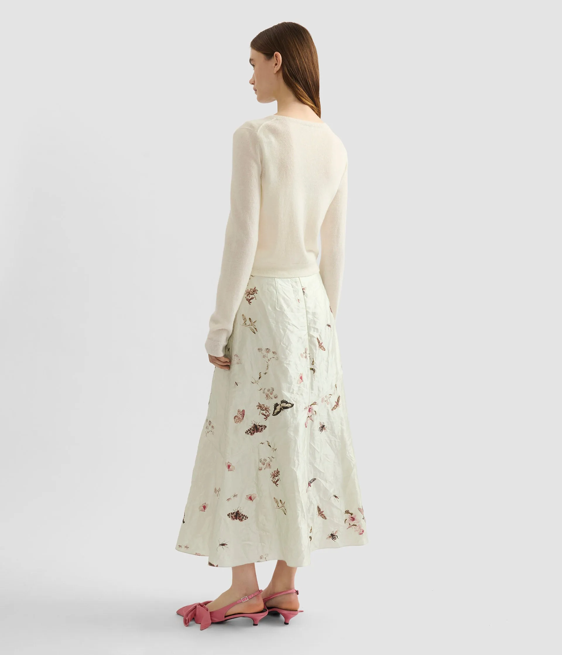 Embellished Crew Neck Cardigan sold by ERDEM product image thumbnail 3