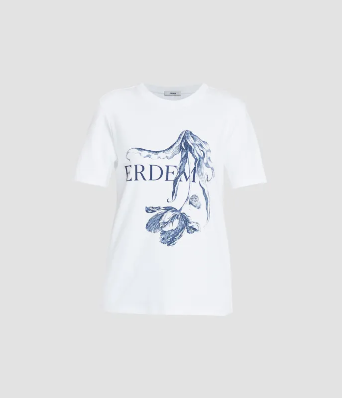 Printed T-Shirt sold by ERDEM