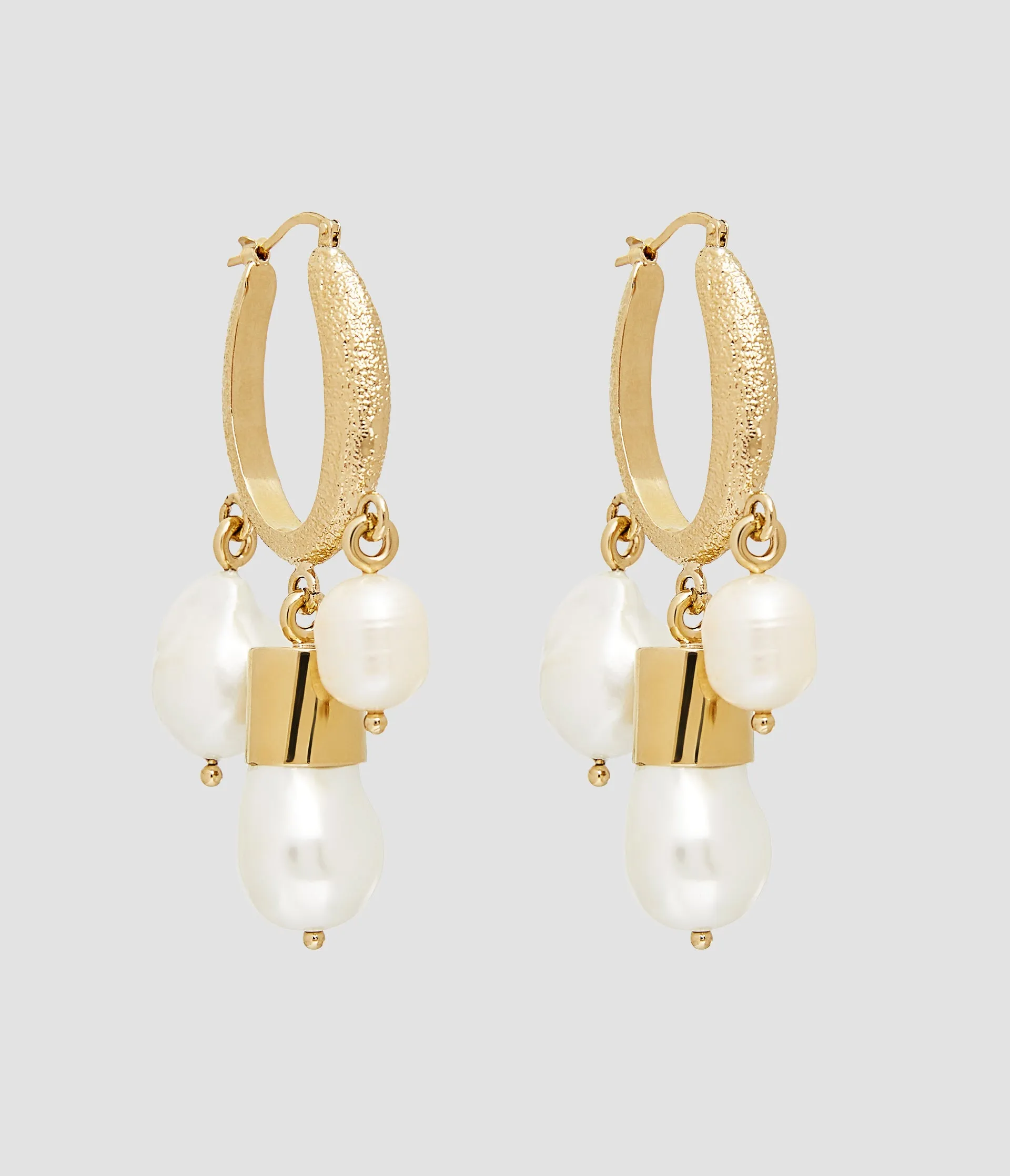 Pearl Hoop Earring sold by ERDEM