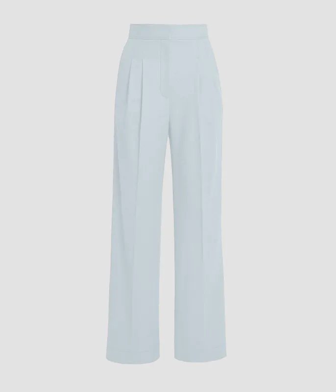 Crepe Wide Leg Trouser sold by ERDEM