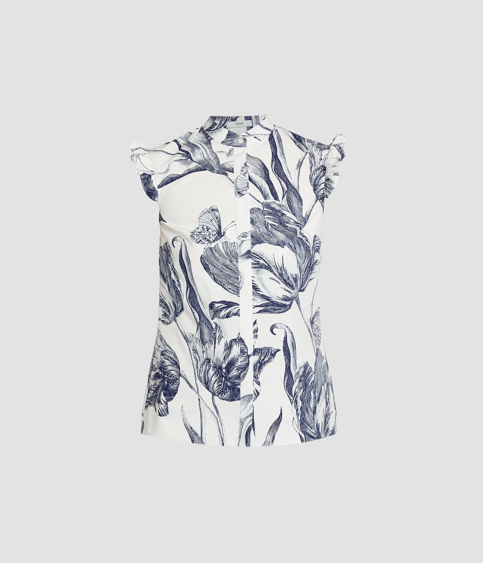 Floral Print Sleeveless Top sold by ERDEM