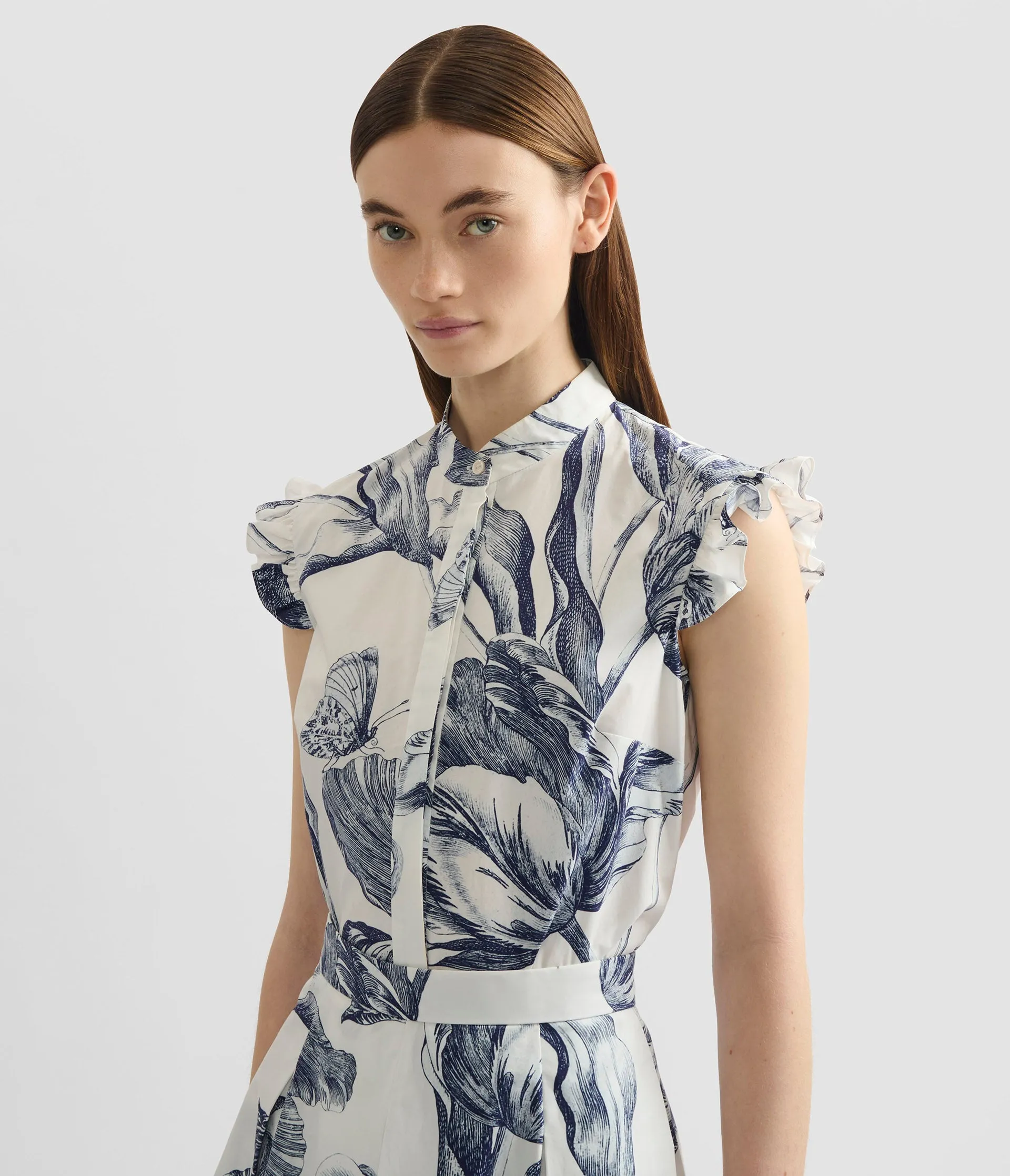 Floral Print Sleeveless Top sold by ERDEM product image thumbnail 4