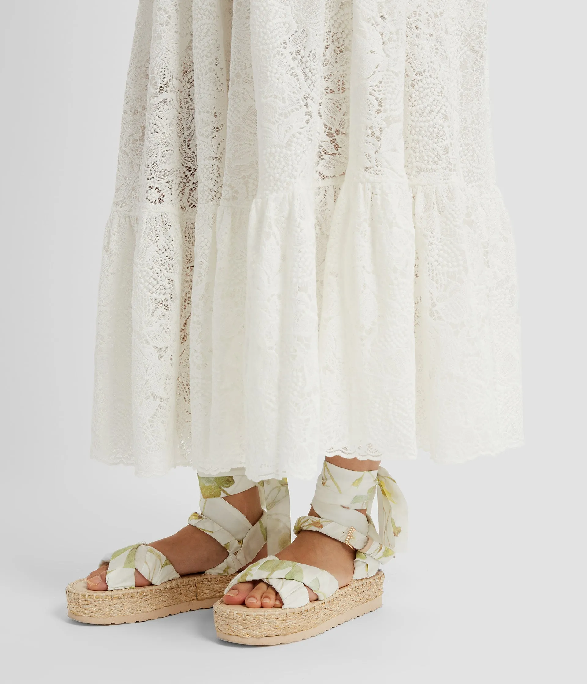 Tiered Full Volume Skirt sold by ERDEM product image thumbnail 4