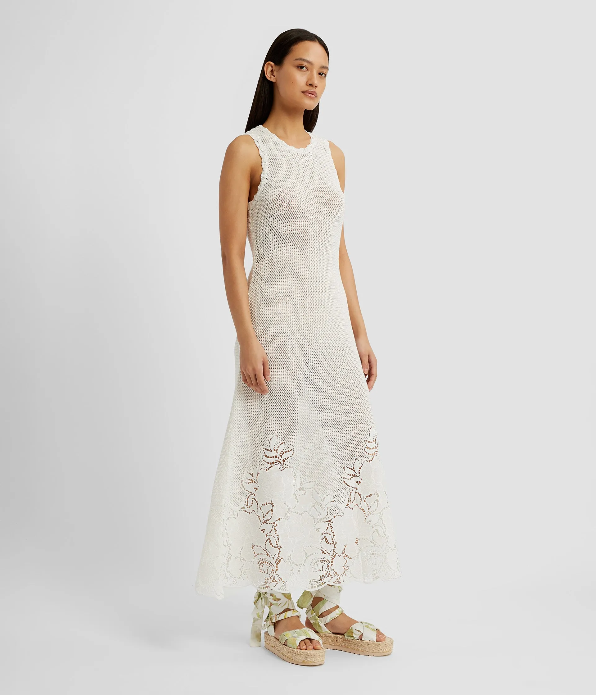 Sleeveless Midi Dress sold by ERDEM product image thumbnail 2