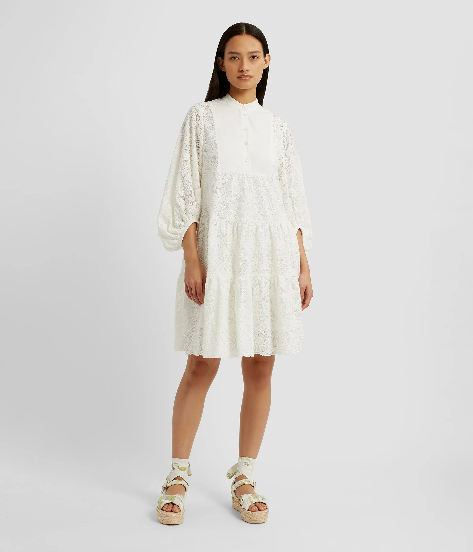 Long Sleeve Mini Dress sold by ERDEM product image thumbnail 2