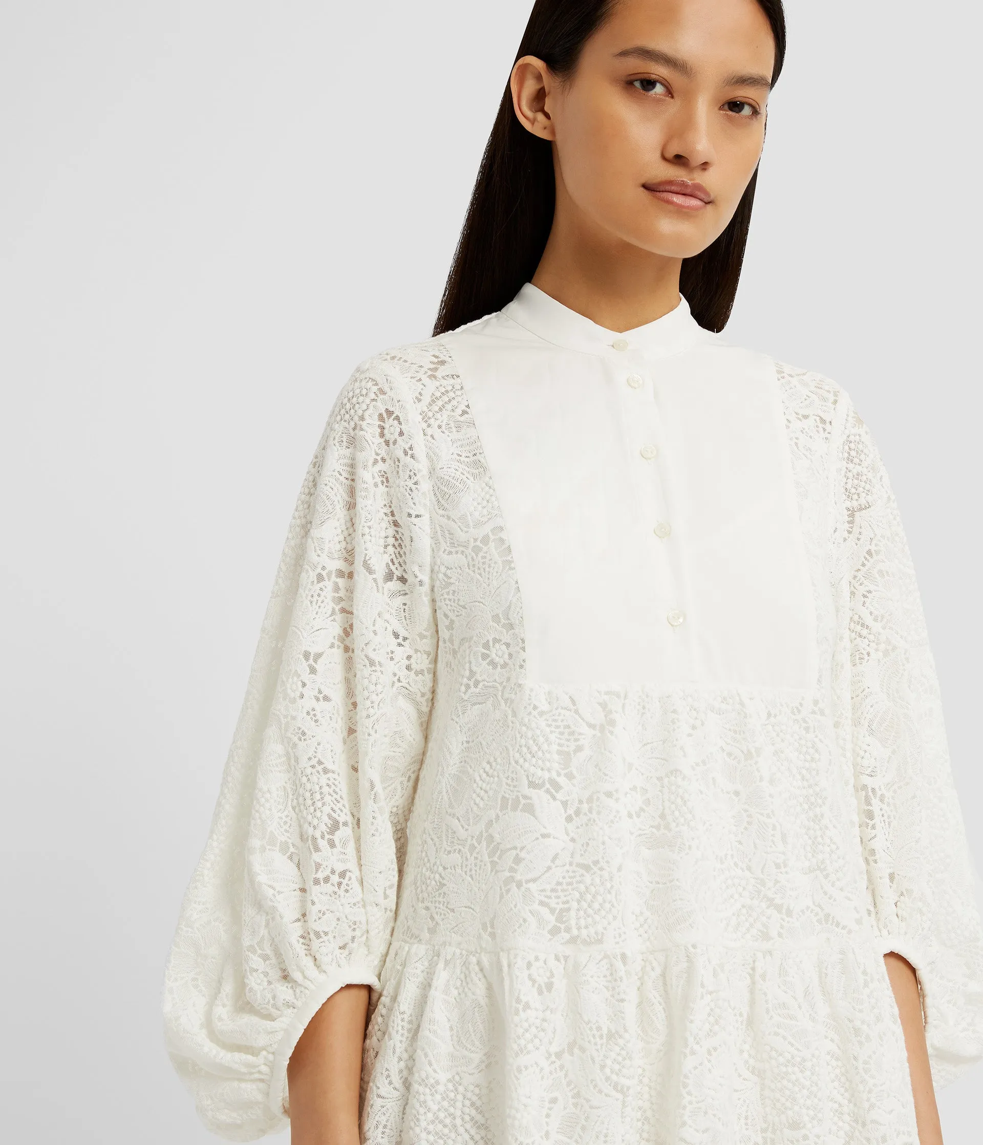 Long Sleeve Mini Dress sold by ERDEM product image thumbnail 4