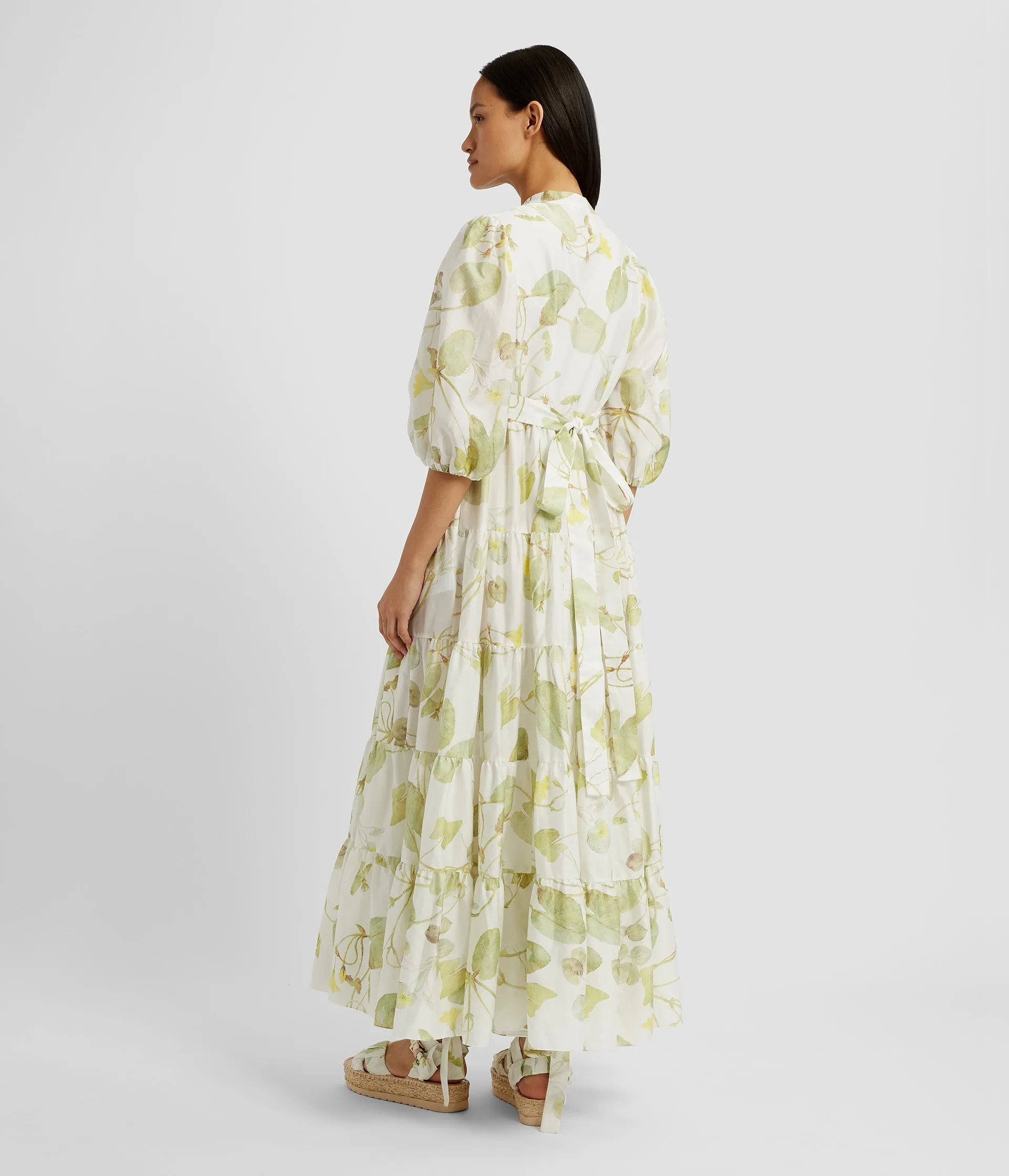 Short Sleeve Midi Dress sold by ERDEM product image thumbnail 3