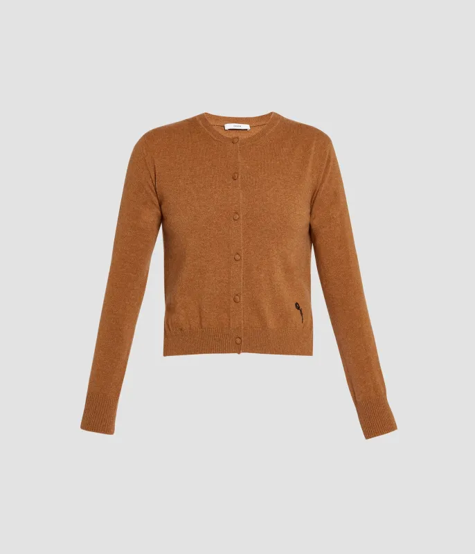 Cashmere Crew Neck Cardigan sold by ERDEM