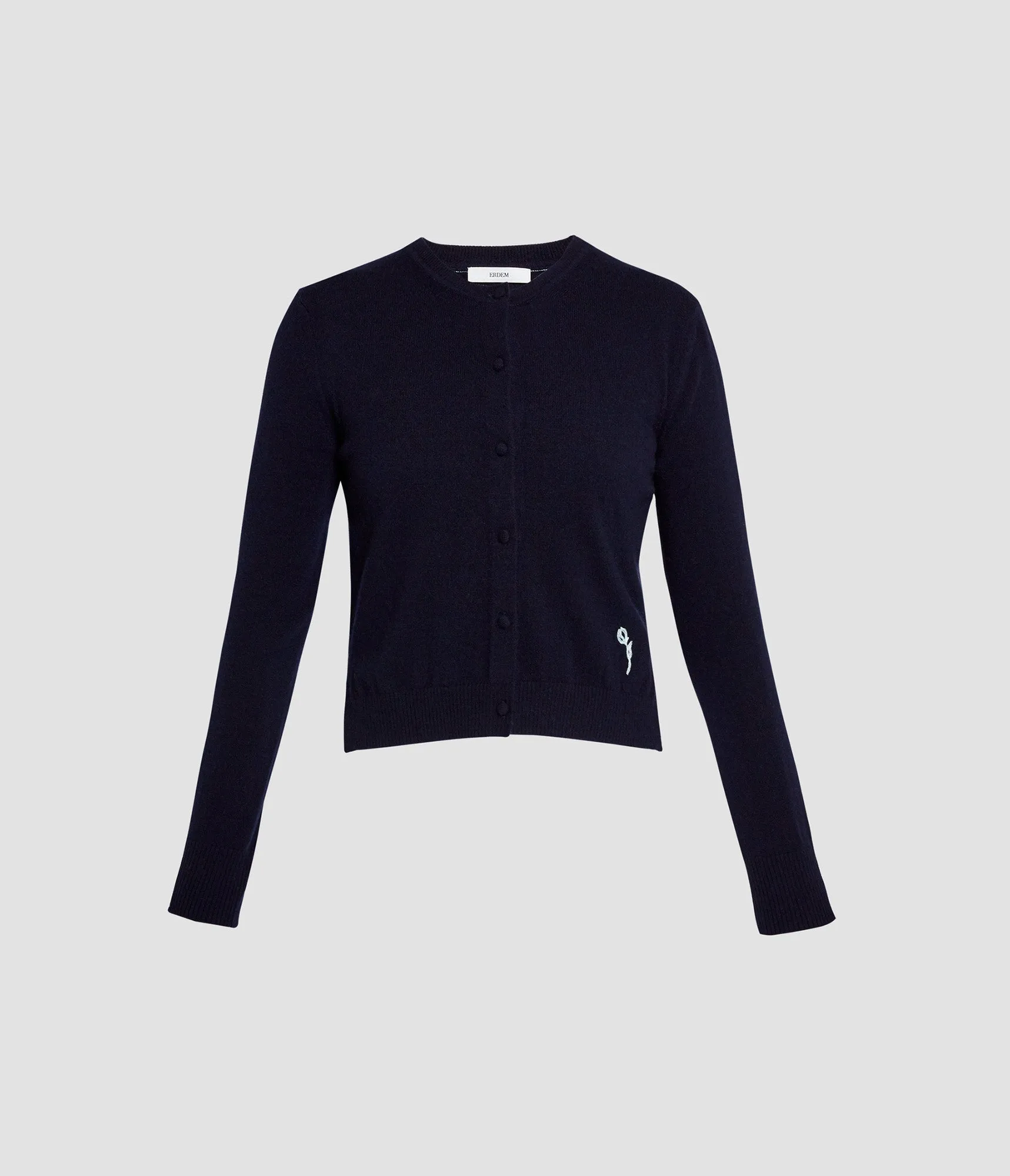 Cashmere Crew Neck Cardigan sold by ERDEM