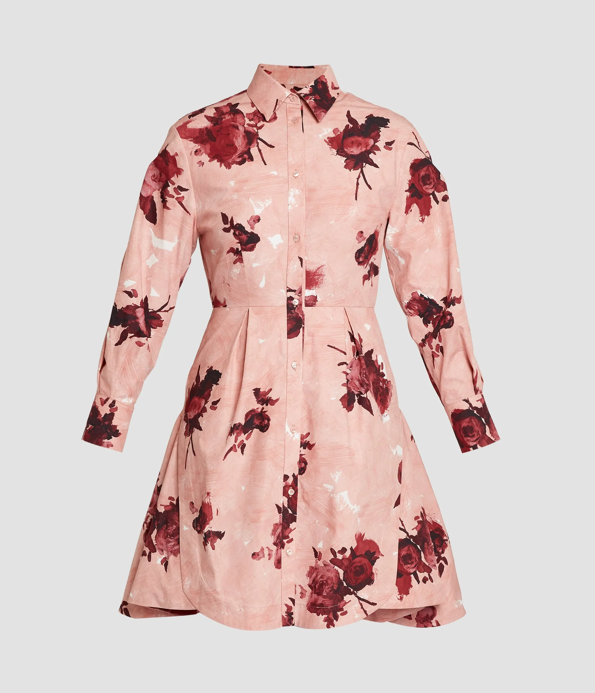 Floral Print Flared Mini Dress sold by ERDEM