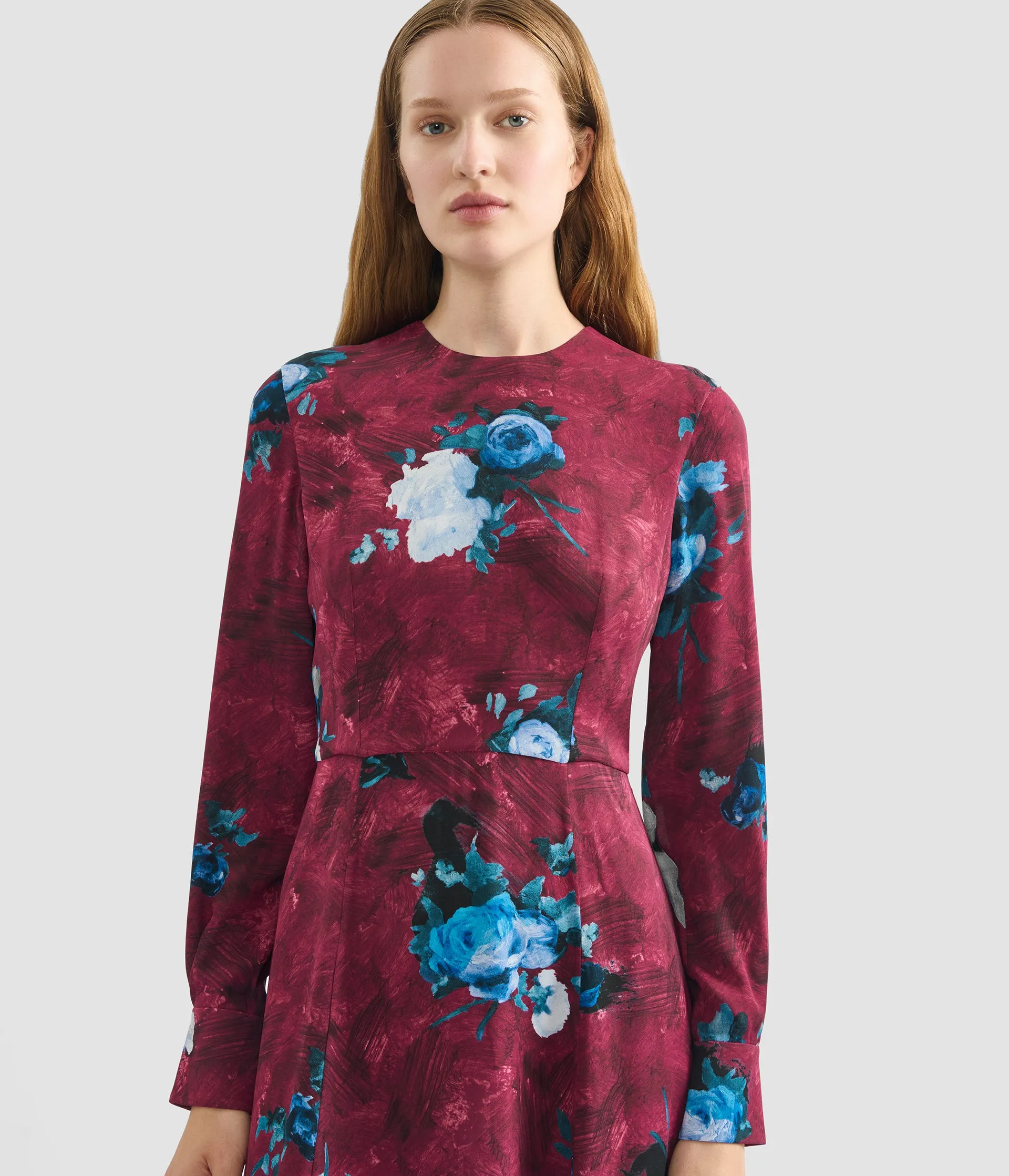 Floral Print Midi Dress sold by ERDEM product image thumbnail 5