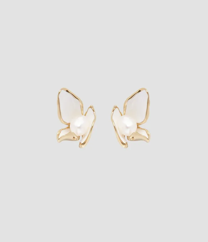 Flower Earring Small sold by ERDEM