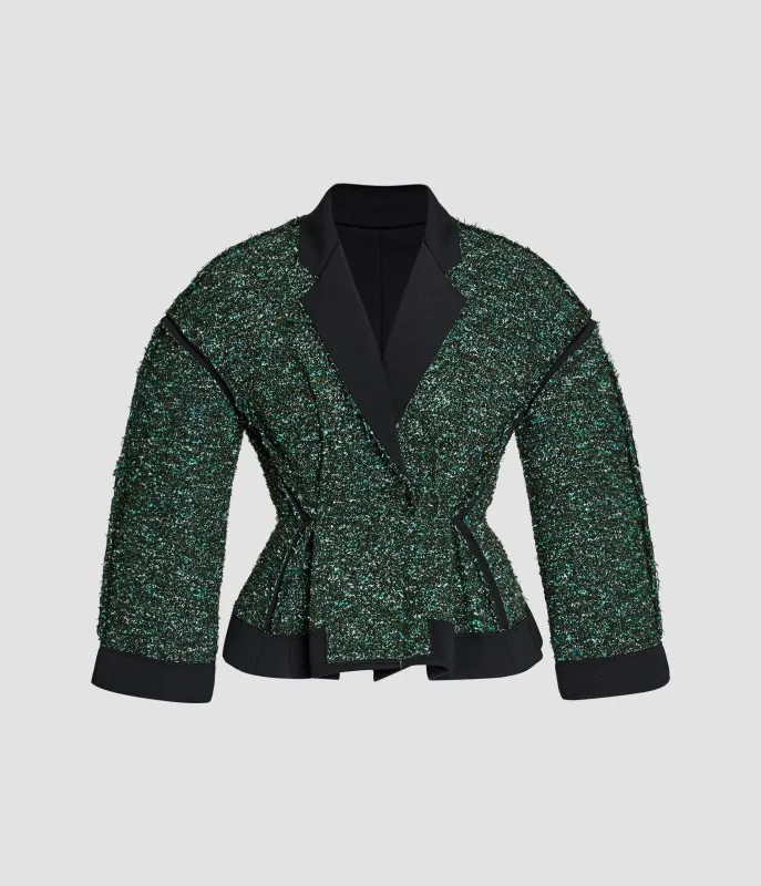 Tweed Fitted Jacket sold by ERDEM