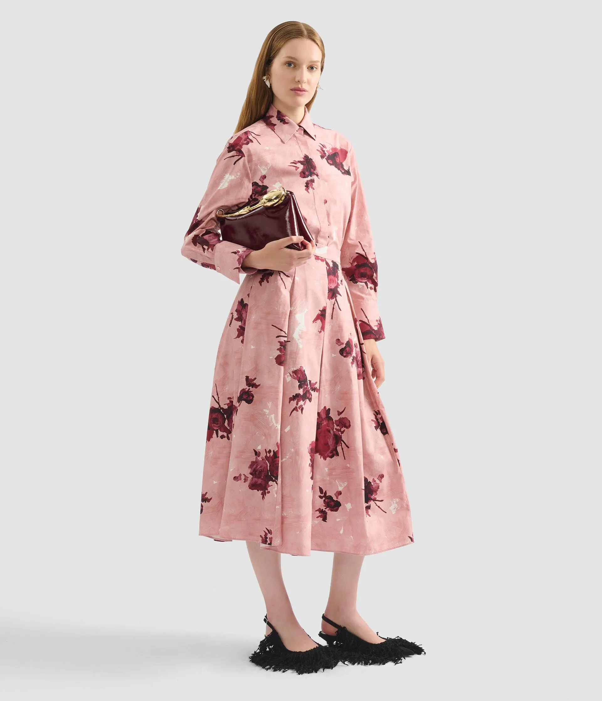 Floral Print Long Sleeve Shirt sold by ERDEM product image thumbnail 2