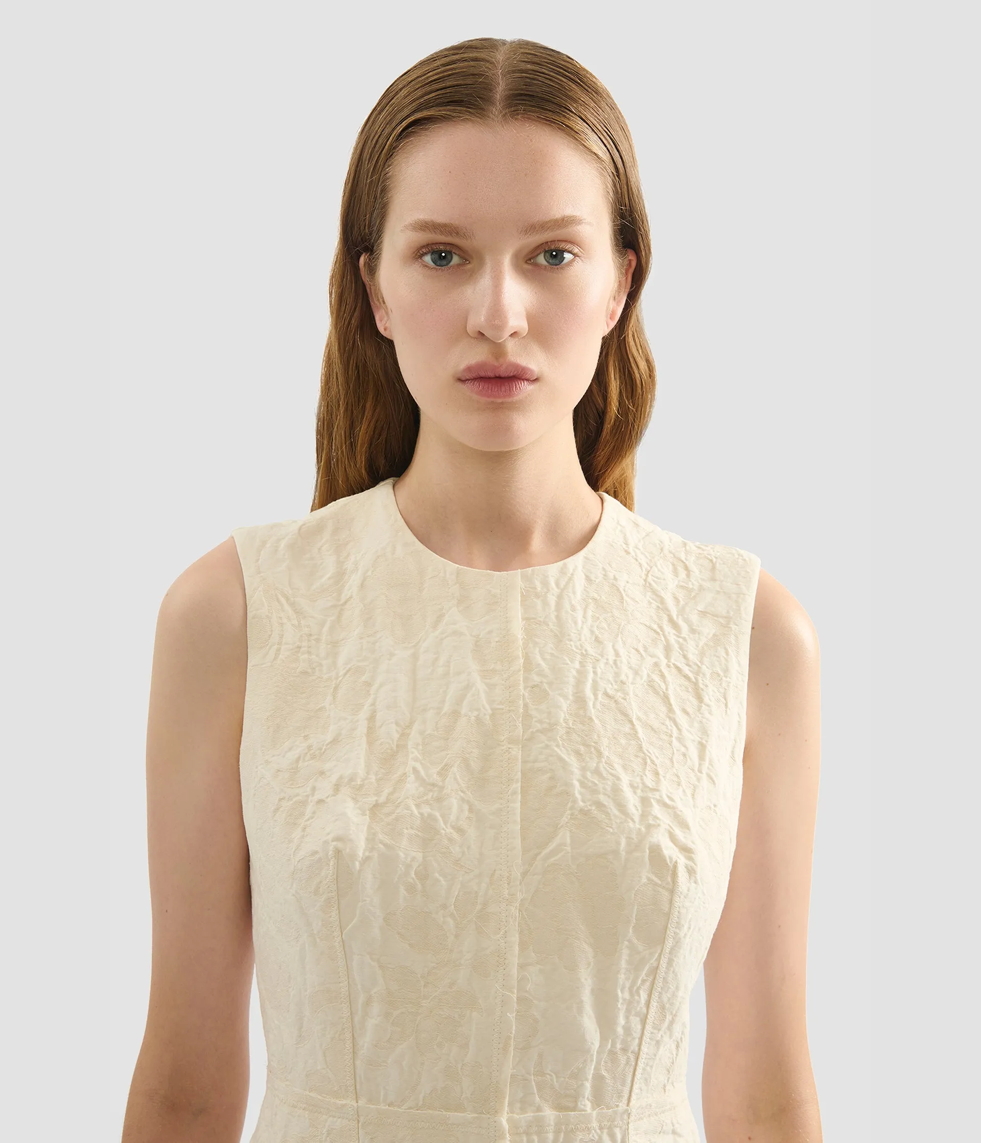 Embroidered Jacquard Midi Dress sold by ERDEM product image thumbnail 5