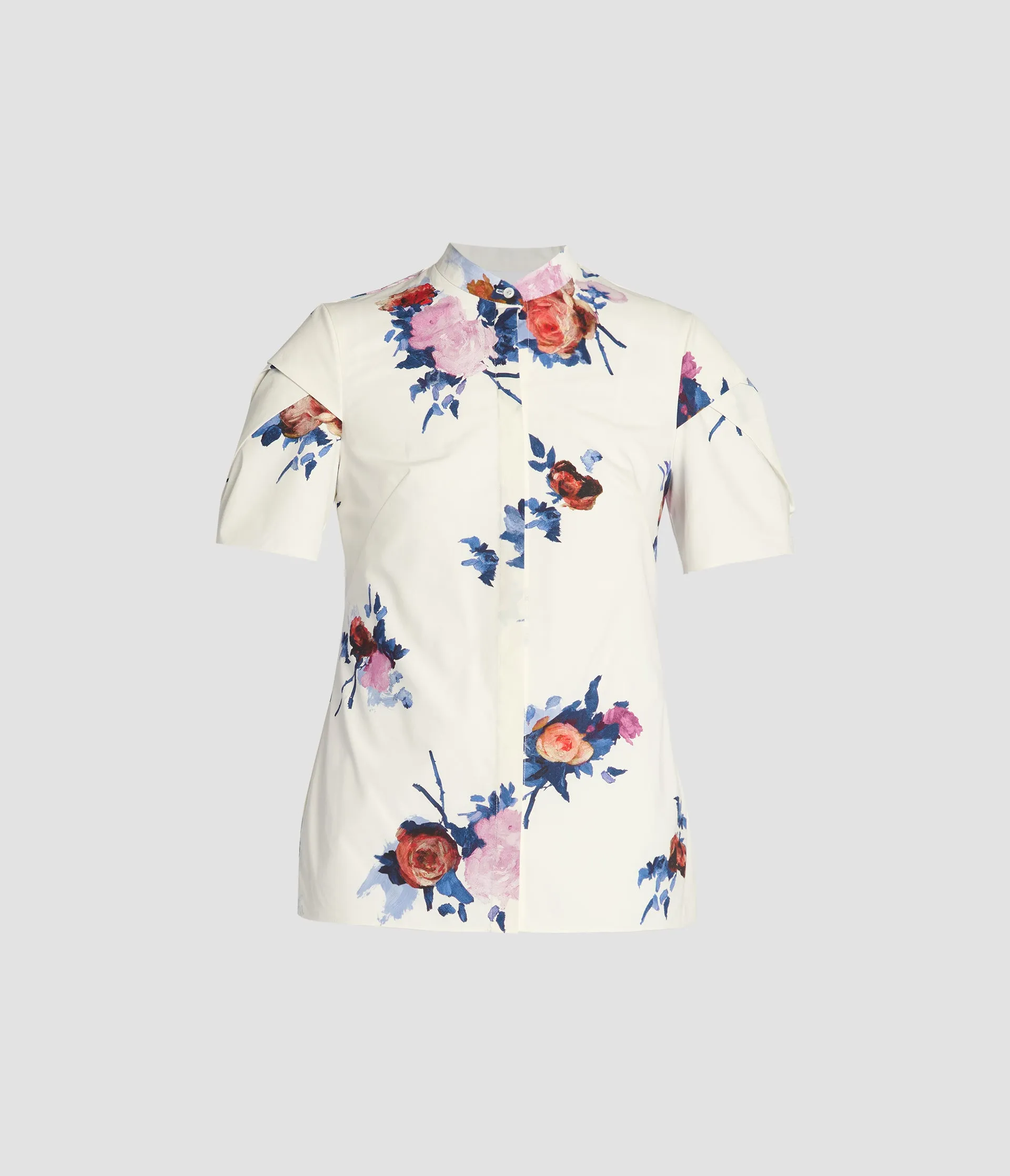 Floral Print Short Sleeve Shirt sold by ERDEM