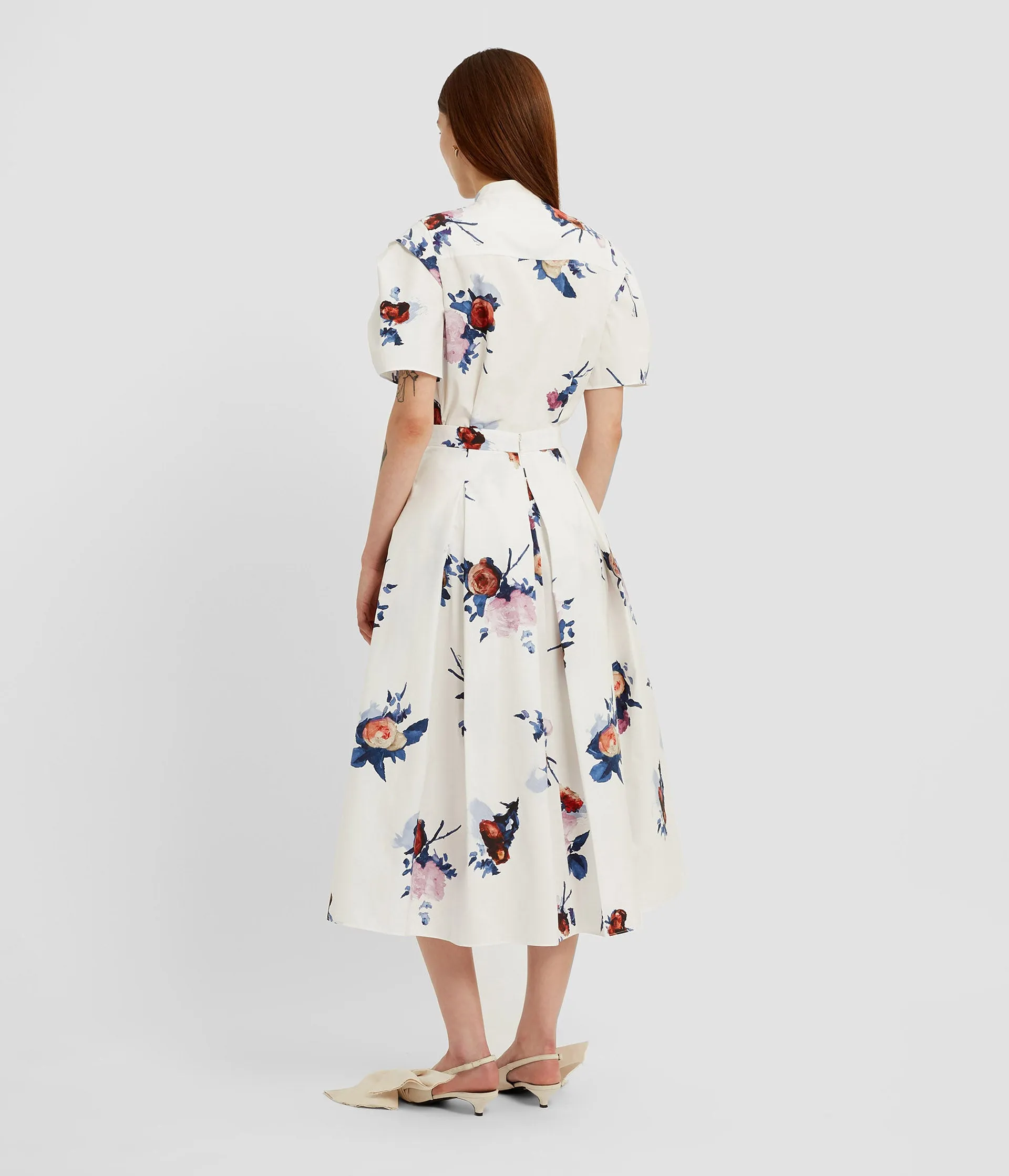 Floral Print Short Sleeve Shirt sold by ERDEM product image thumbnail 3