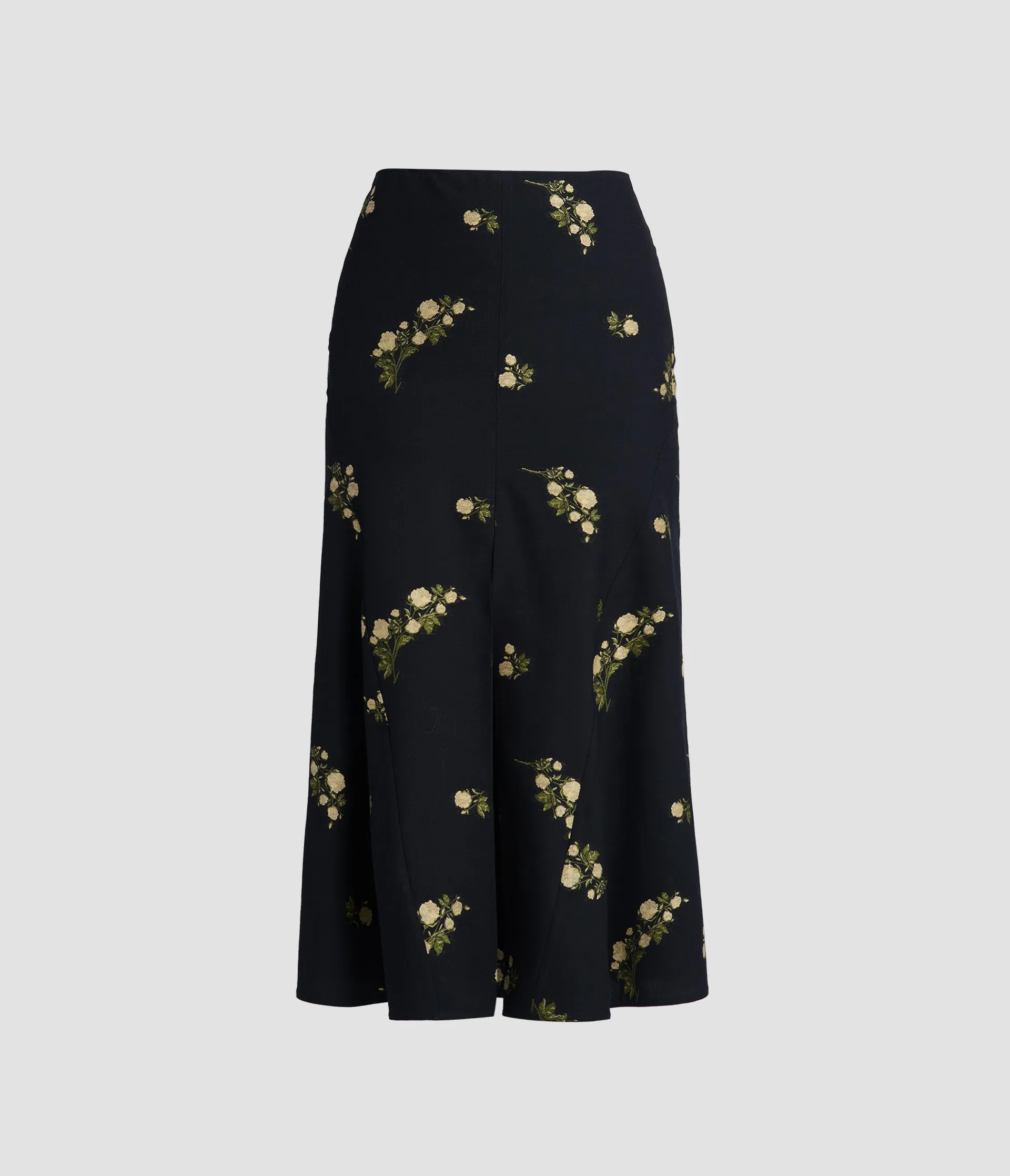 Floral Jacquard Pencil Skirt sold by ERDEM