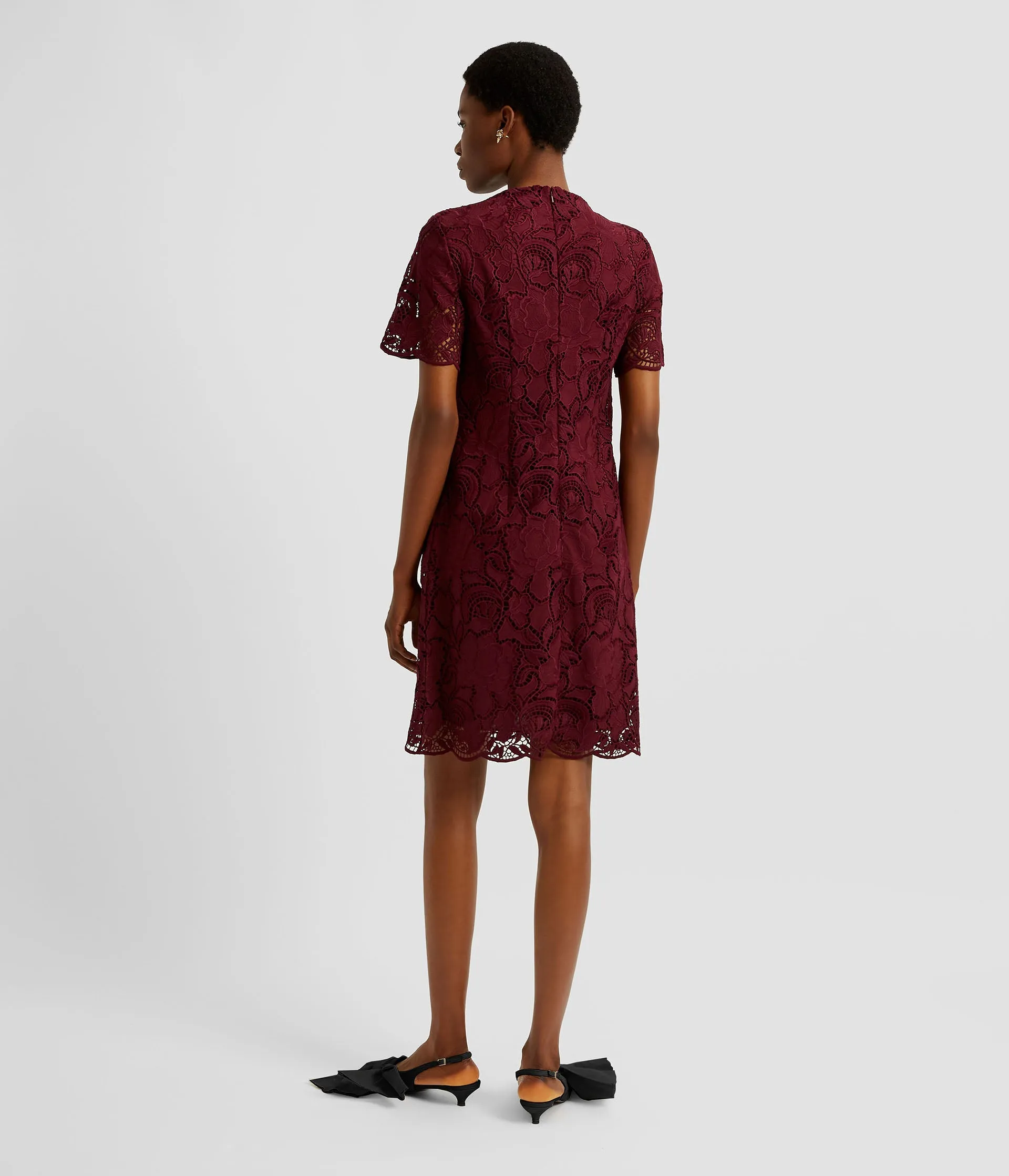 Floral Cutwork Mini Dress sold by ERDEM product image thumbnail 3