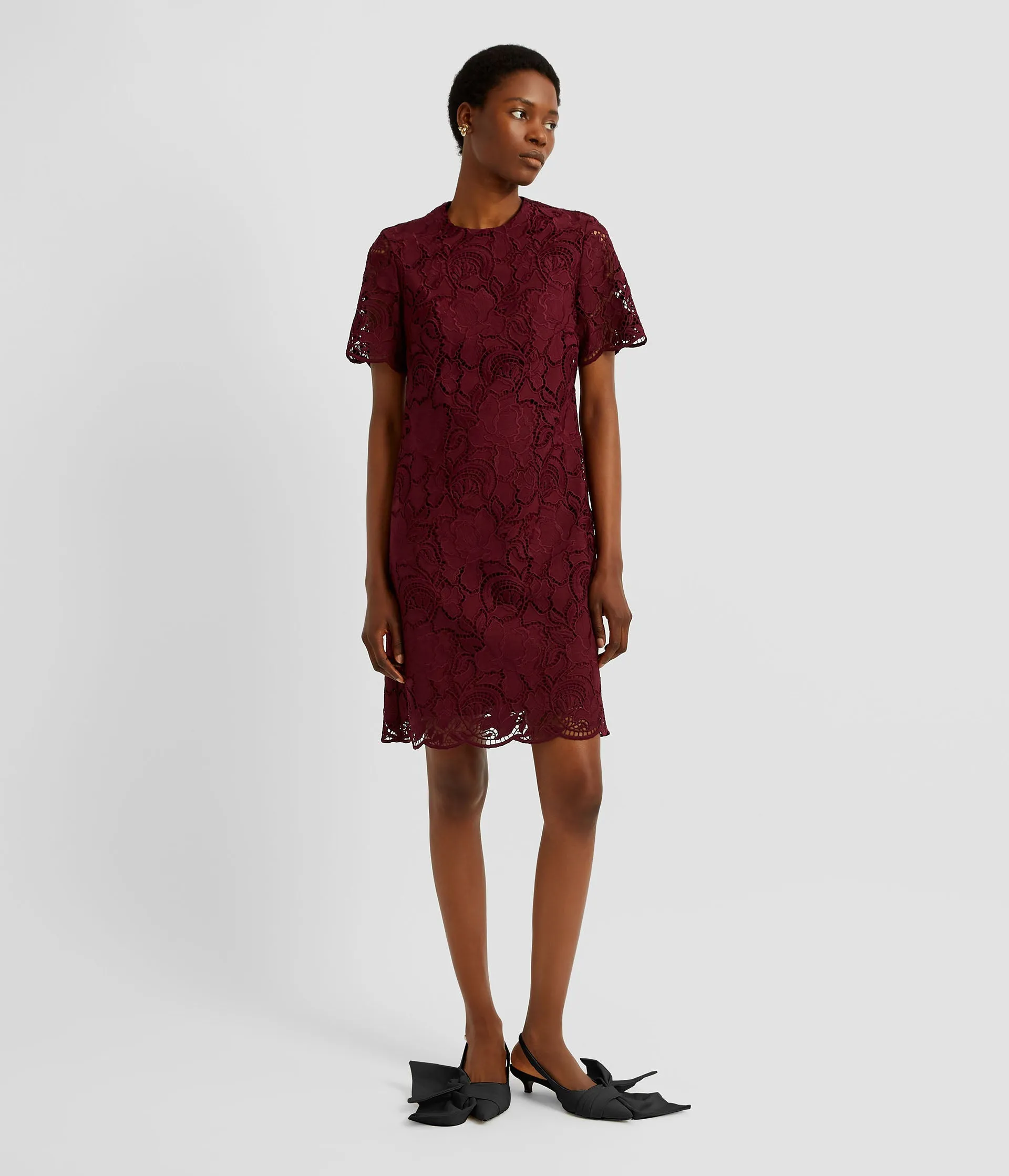 Floral Cutwork Mini Dress sold by ERDEM product image thumbnail 2