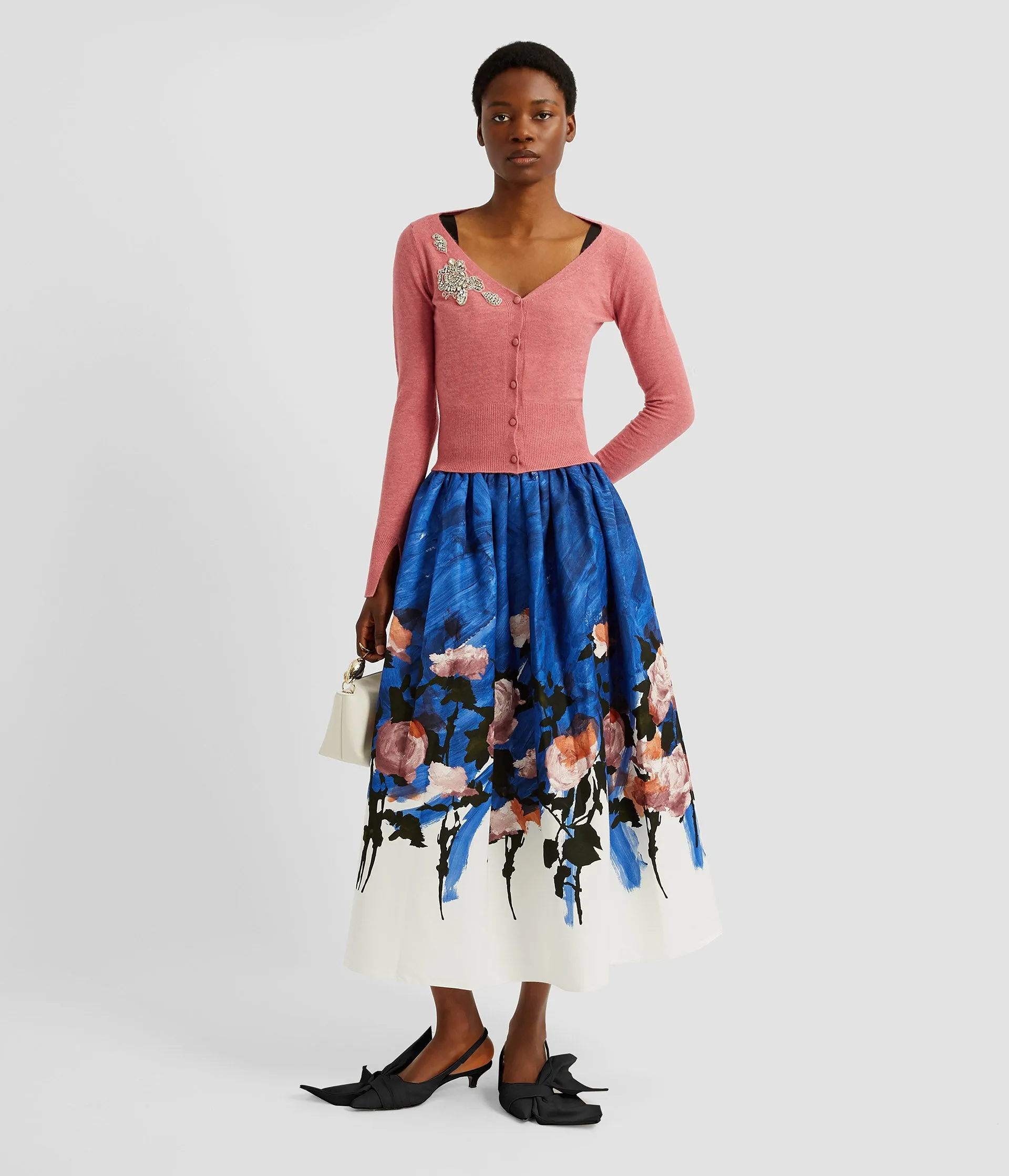 Embellished Cropped Cardigan sold by ERDEM product image thumbnail 2