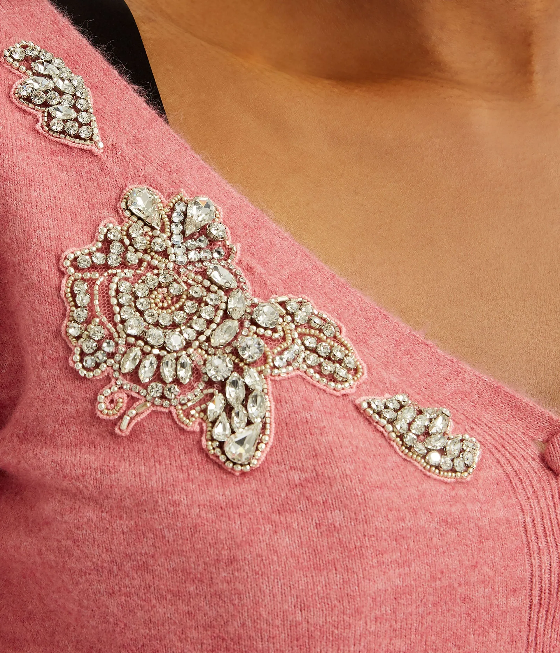 Embellished Cropped Cardigan sold by ERDEM product image thumbnail 5