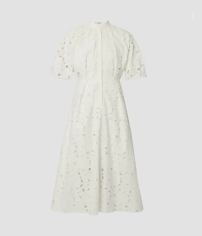 Short Sleeve Midi Shirt Dress sold by ERDEM