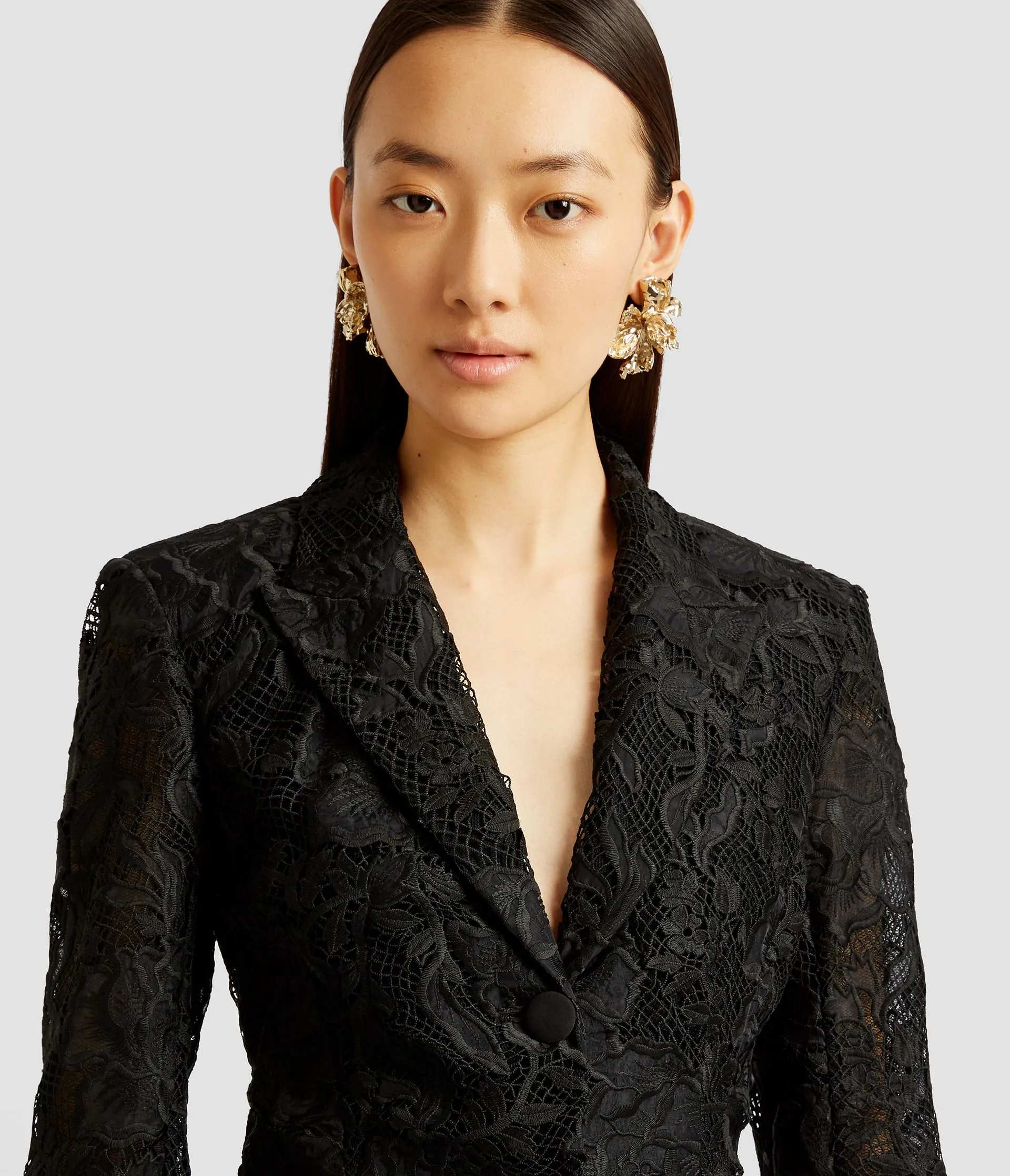 Fitted Single Breasted Blazer sold by ERDEM product image thumbnail 5