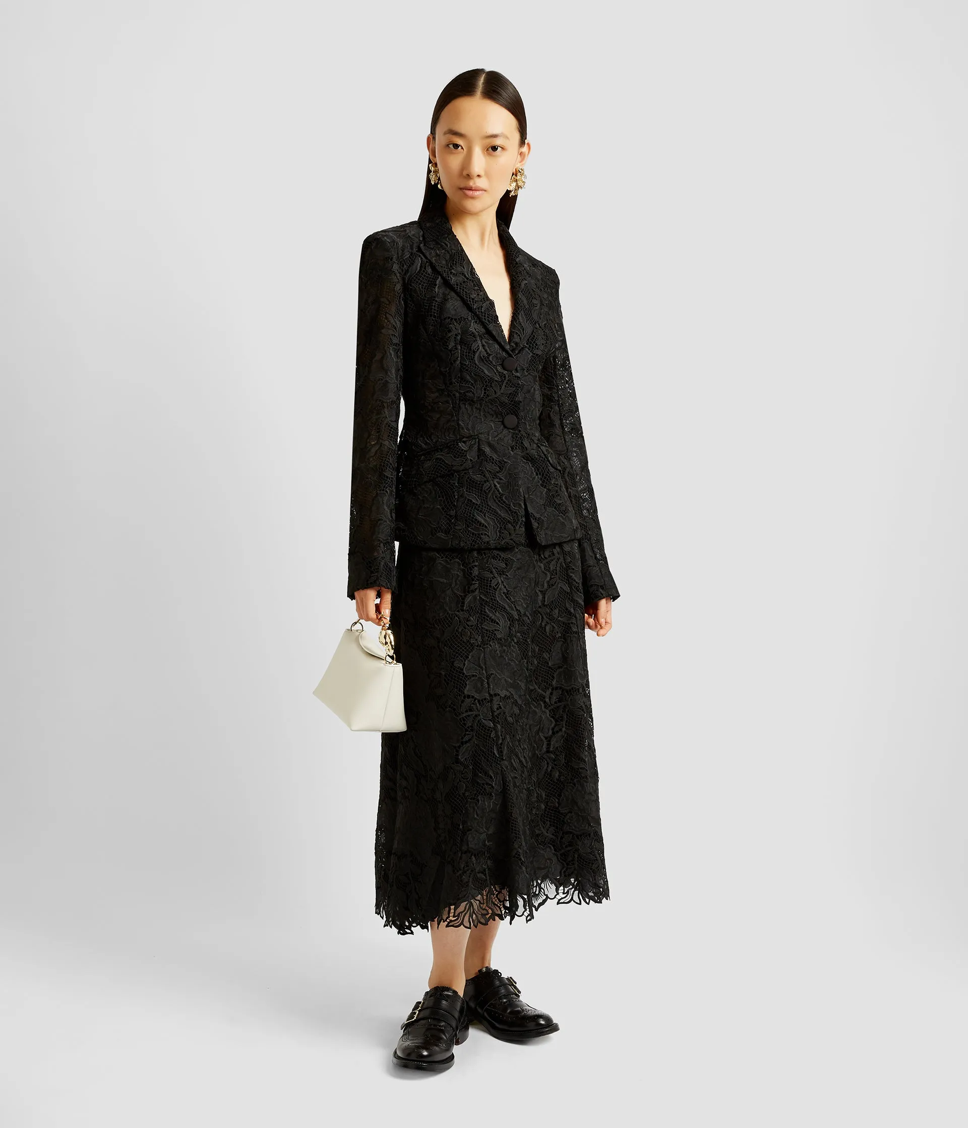 Fitted Single Breasted Blazer sold by ERDEM product image thumbnail 2