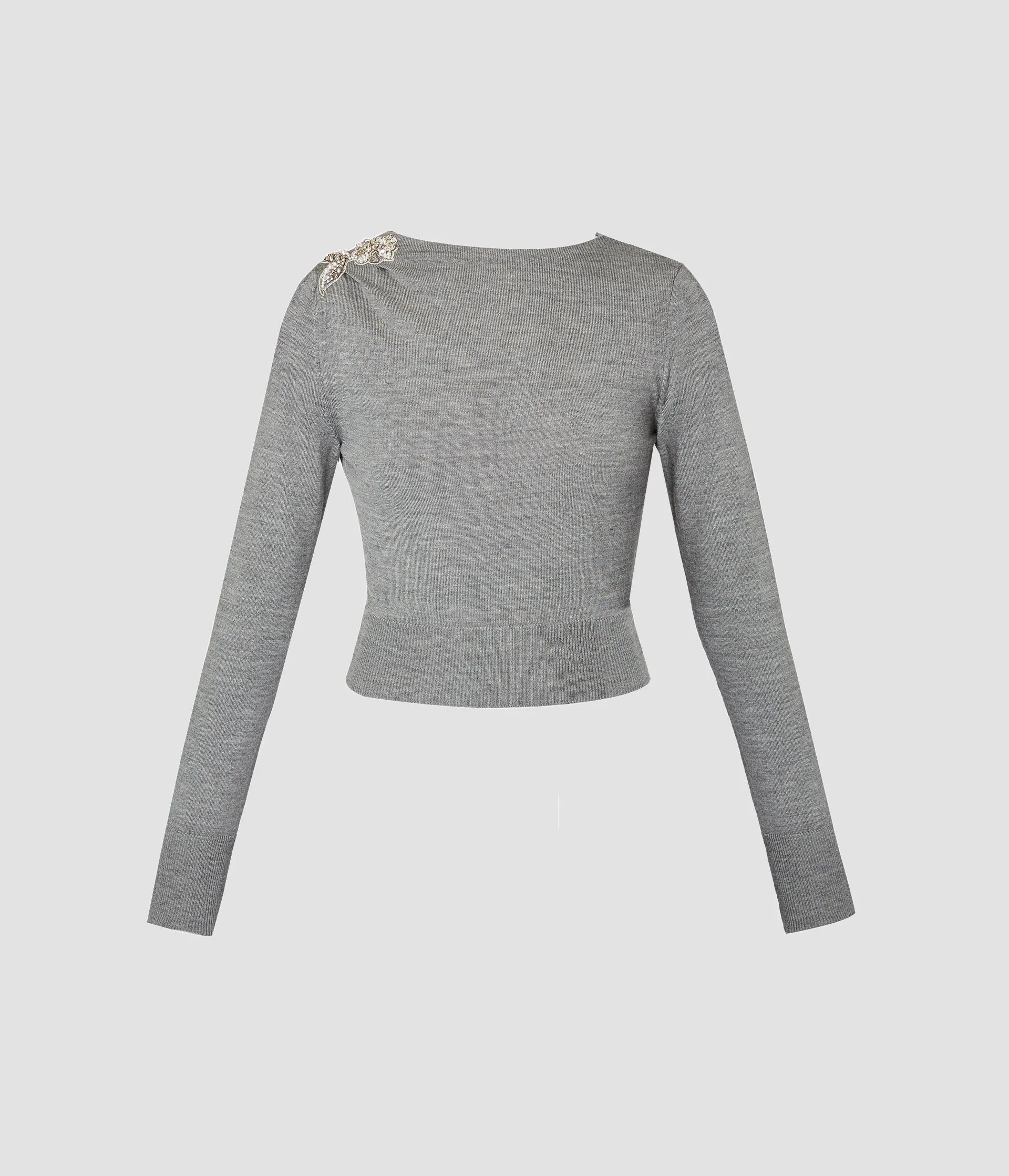 Drape Detail Knit Jumper sold by ERDEM