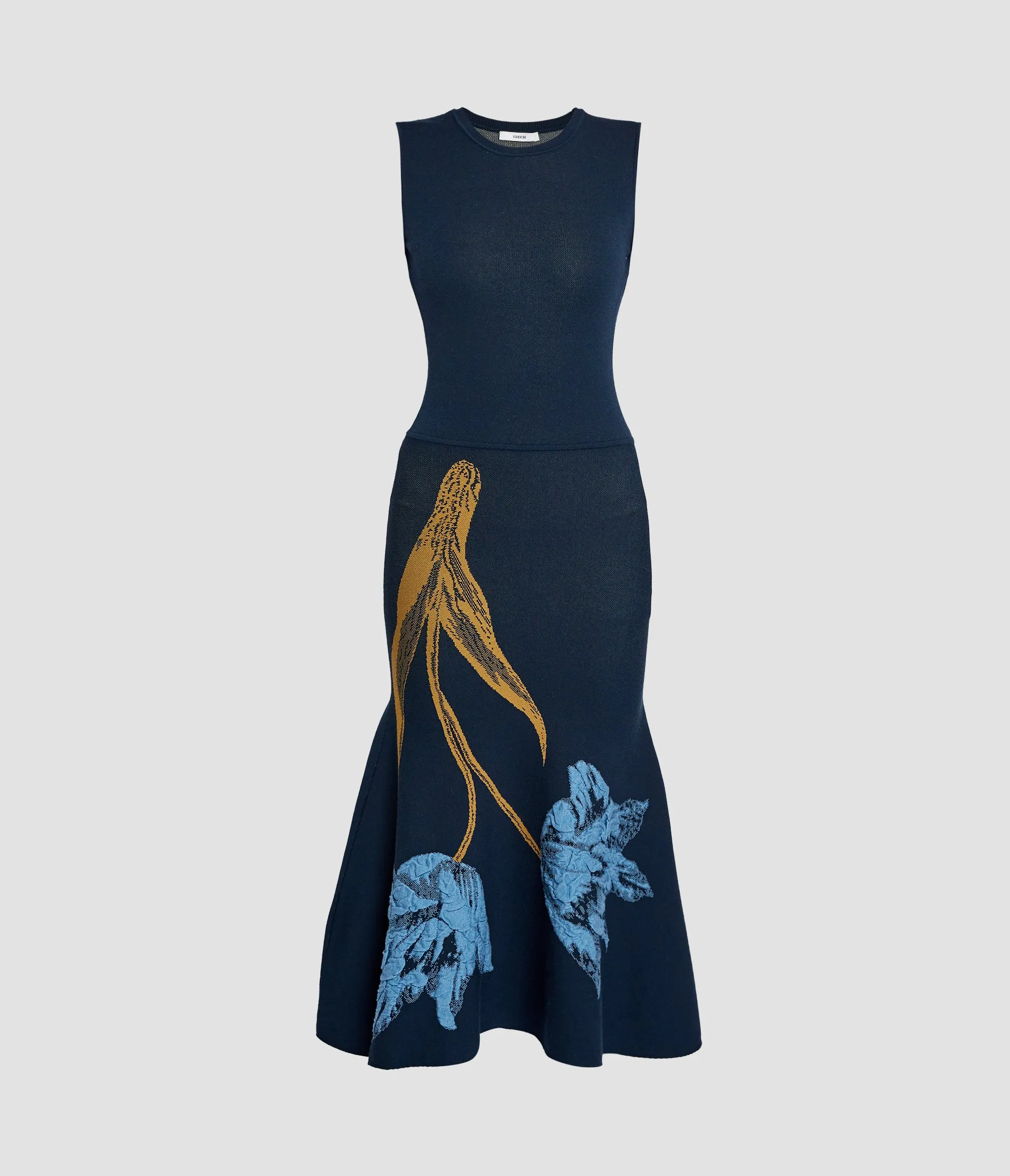 Floral Jacquard Sleeveless Knit Dress sold by ERDEM