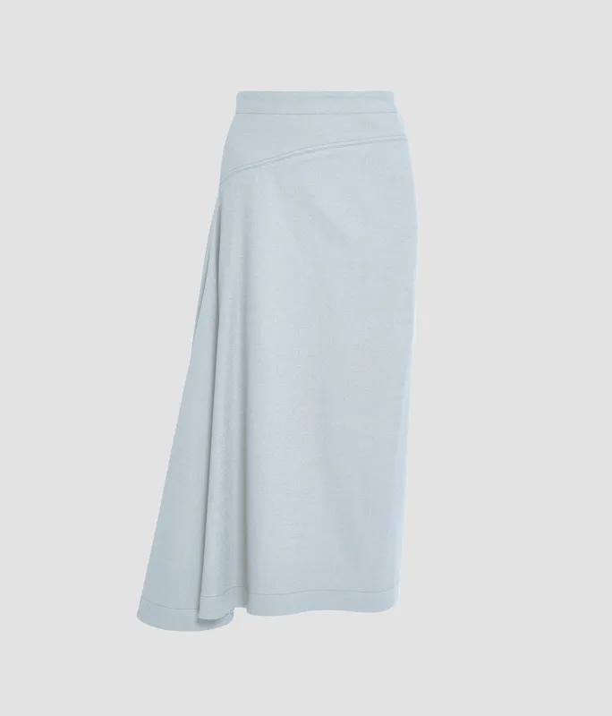 Draped Crepe Midi Skirt made by ERDEM