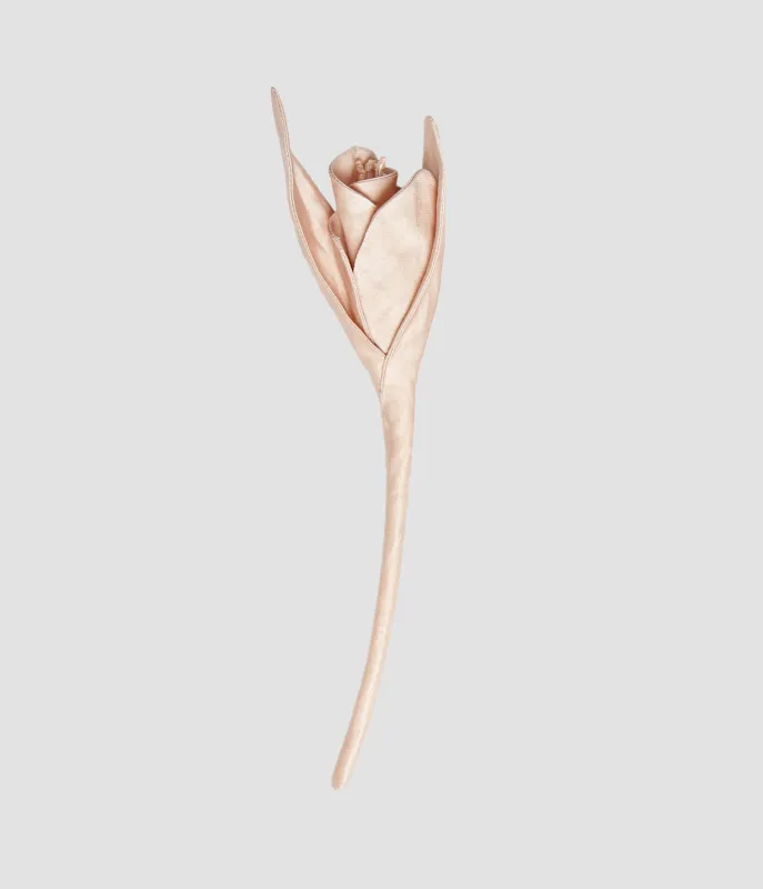 Satin Flower Brooch made by ERDEM