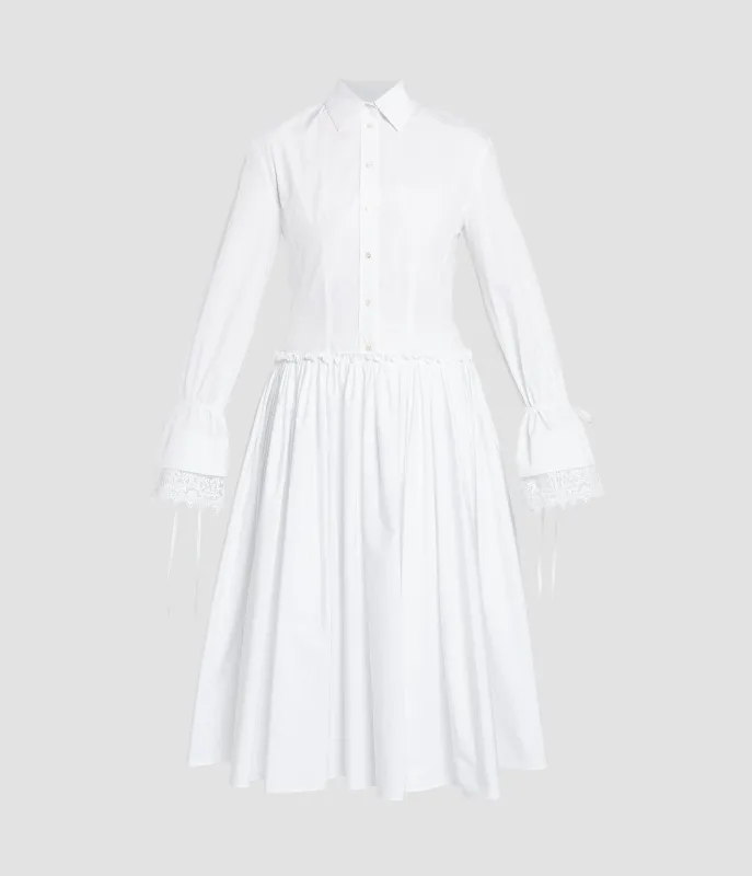 Cotton Poplin Shirt Dress sold by ERDEM