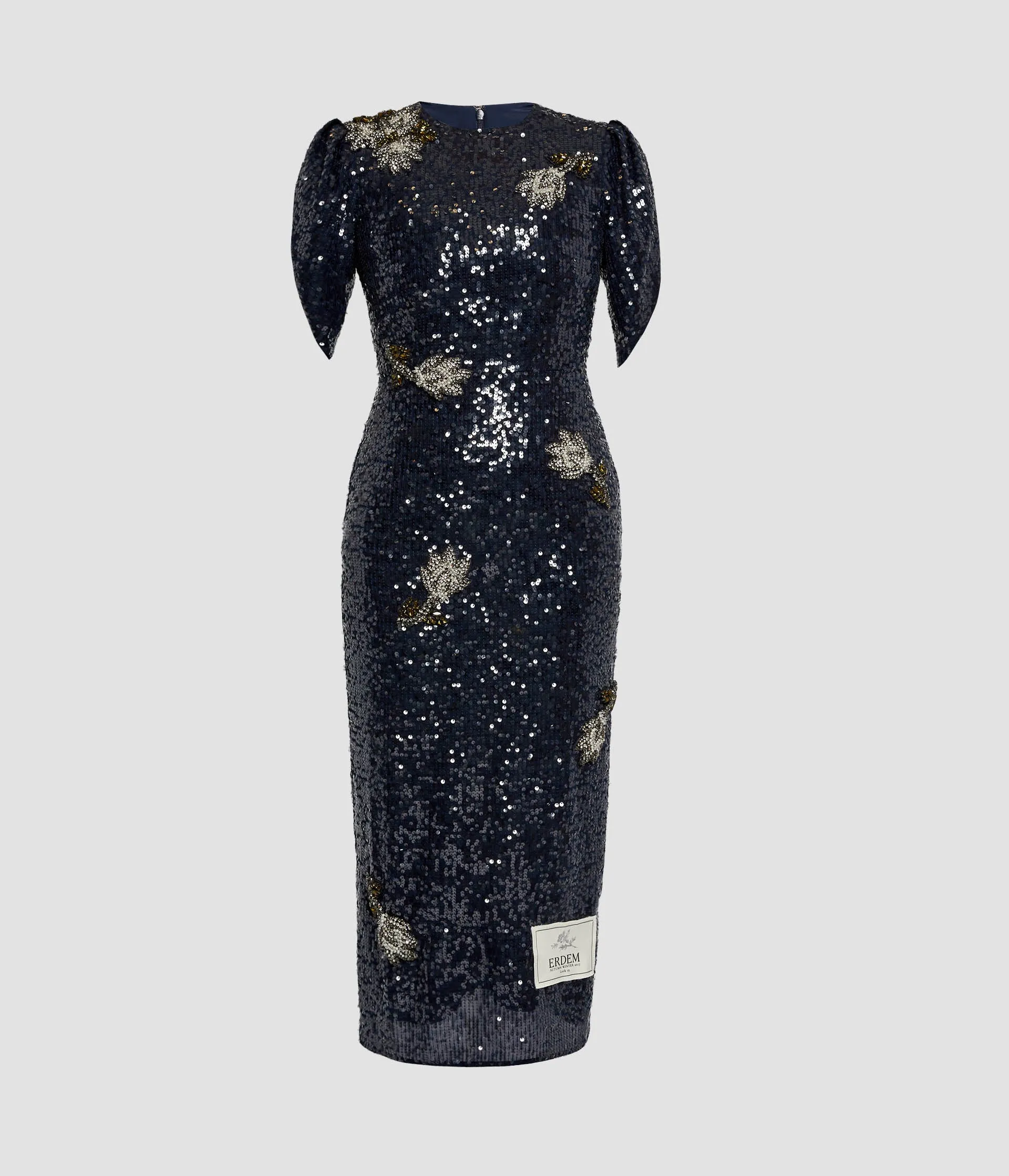 Embroidered Sequins Midi Dress sold by ERDEM