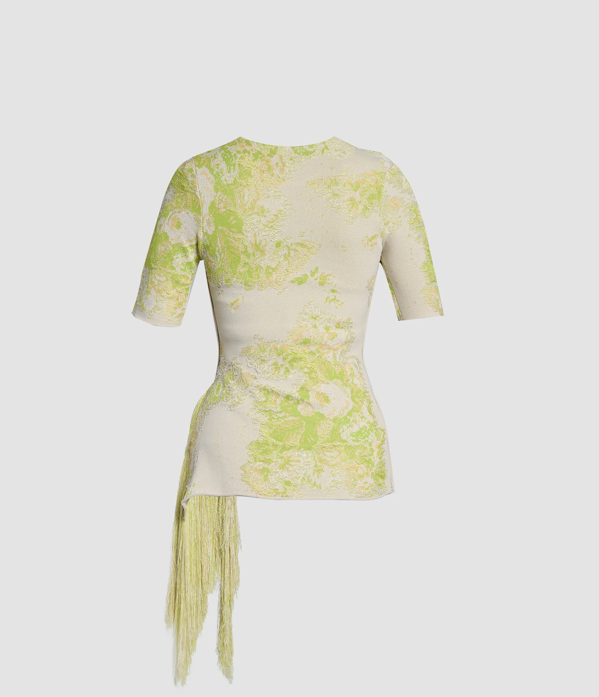 French Fray Short Sleeve Knit Top sold by ERDEM product image thumbnail 2