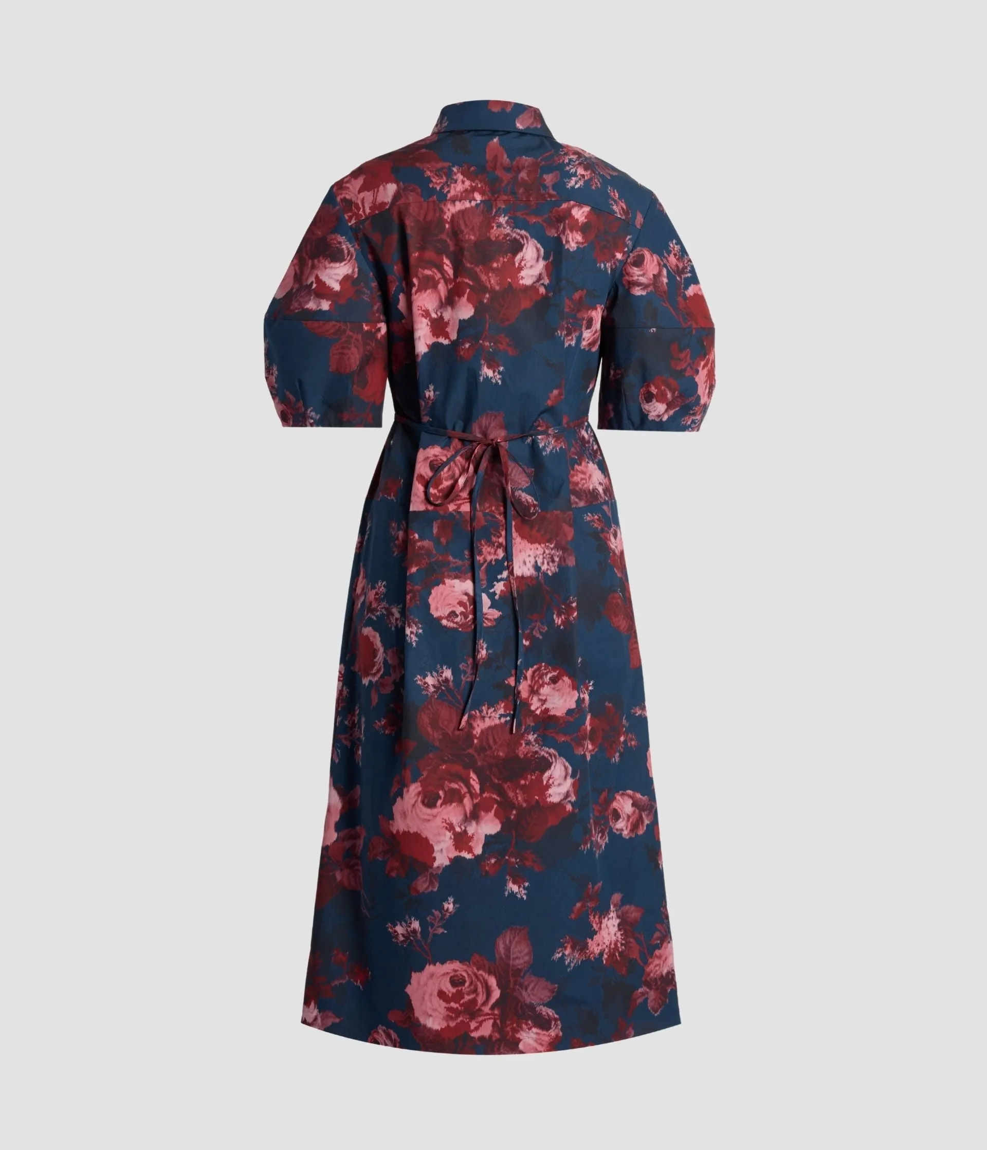 Floral Cotton Short Sleeve Midi Dress sold by ERDEM product image thumbnail 2